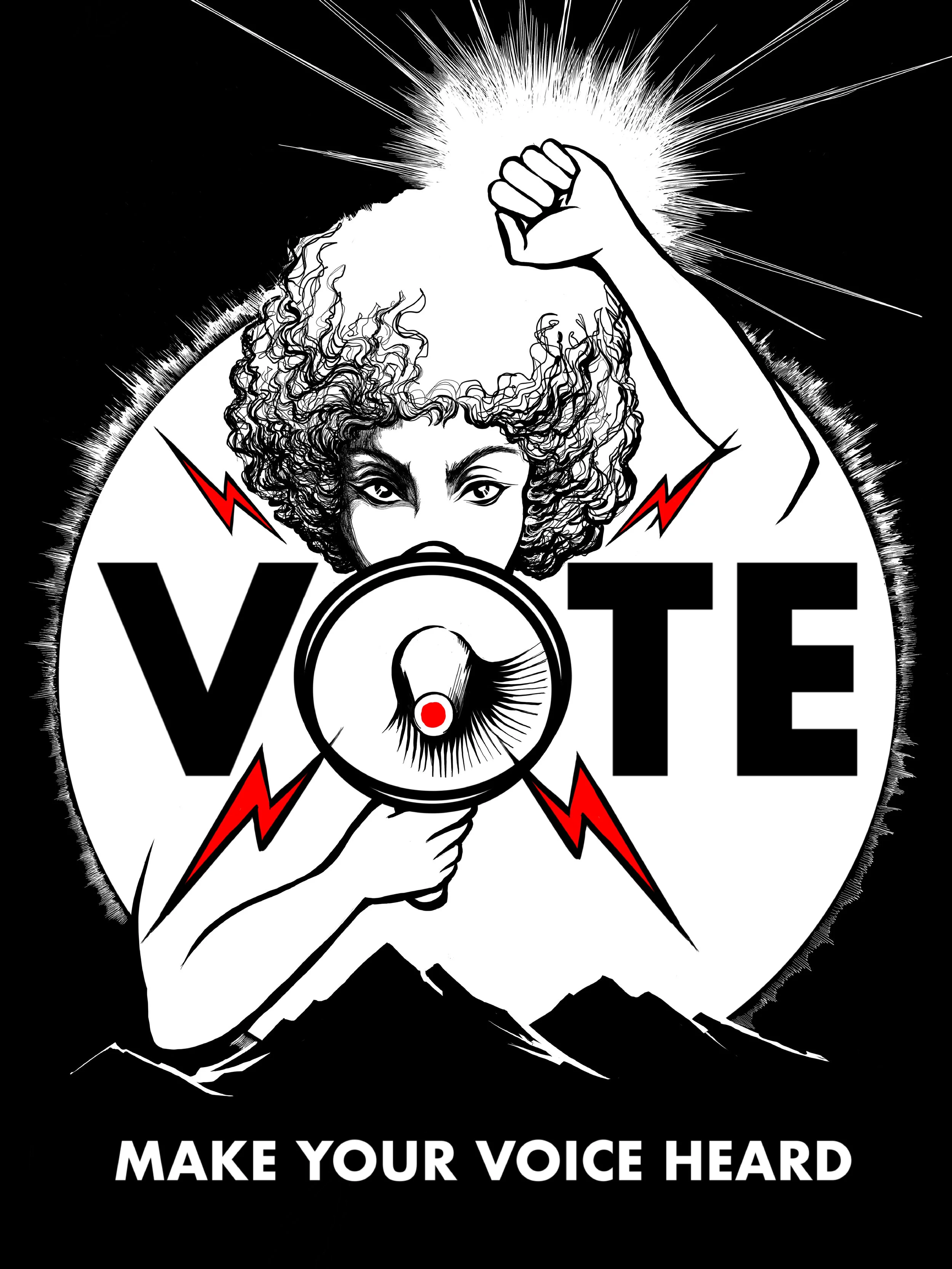    Power To The Polls   | Bo Lee | Commissioned by Amplifier Art 