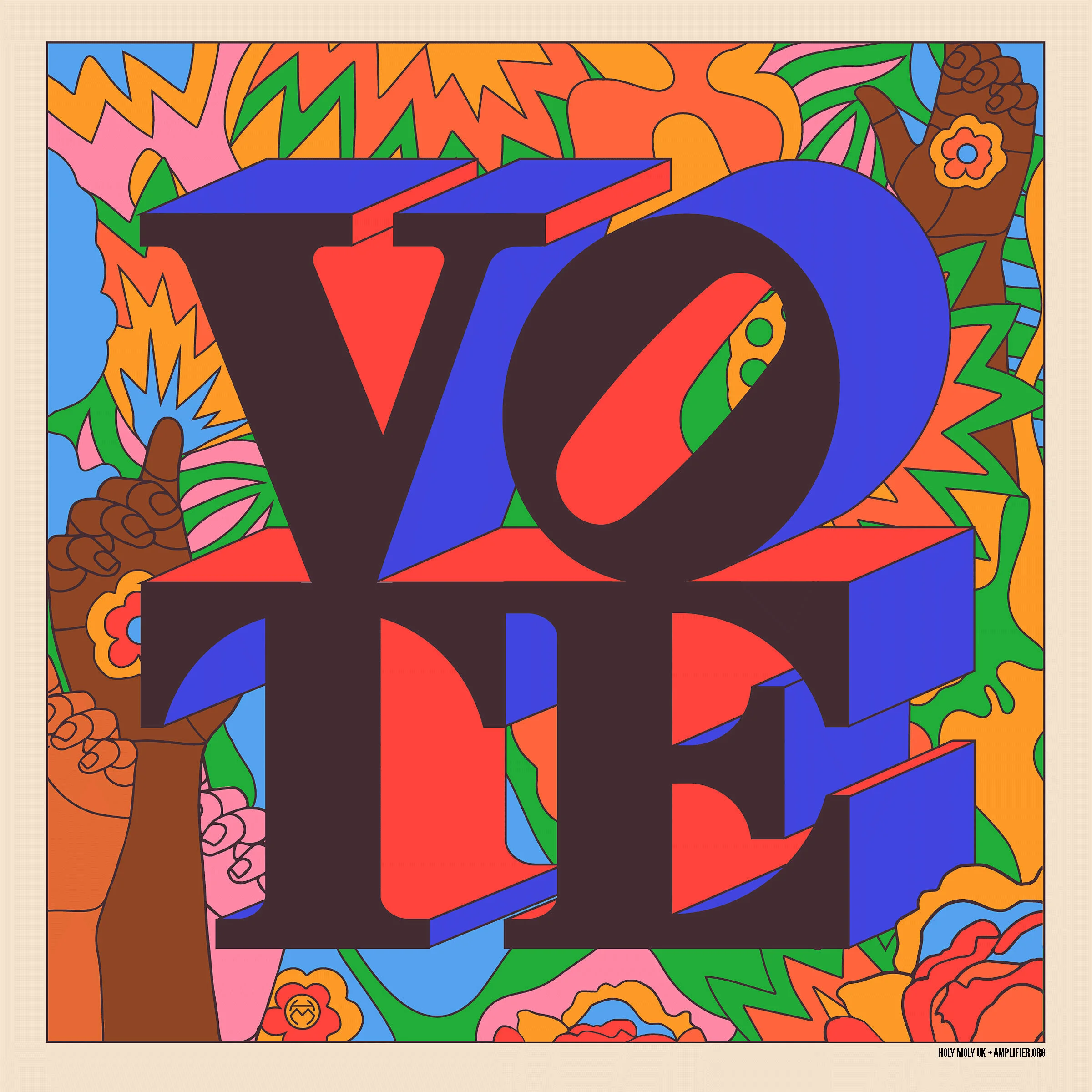     Vote 2020   | Holy Moly UK | Commissioned by Amplifier Art 