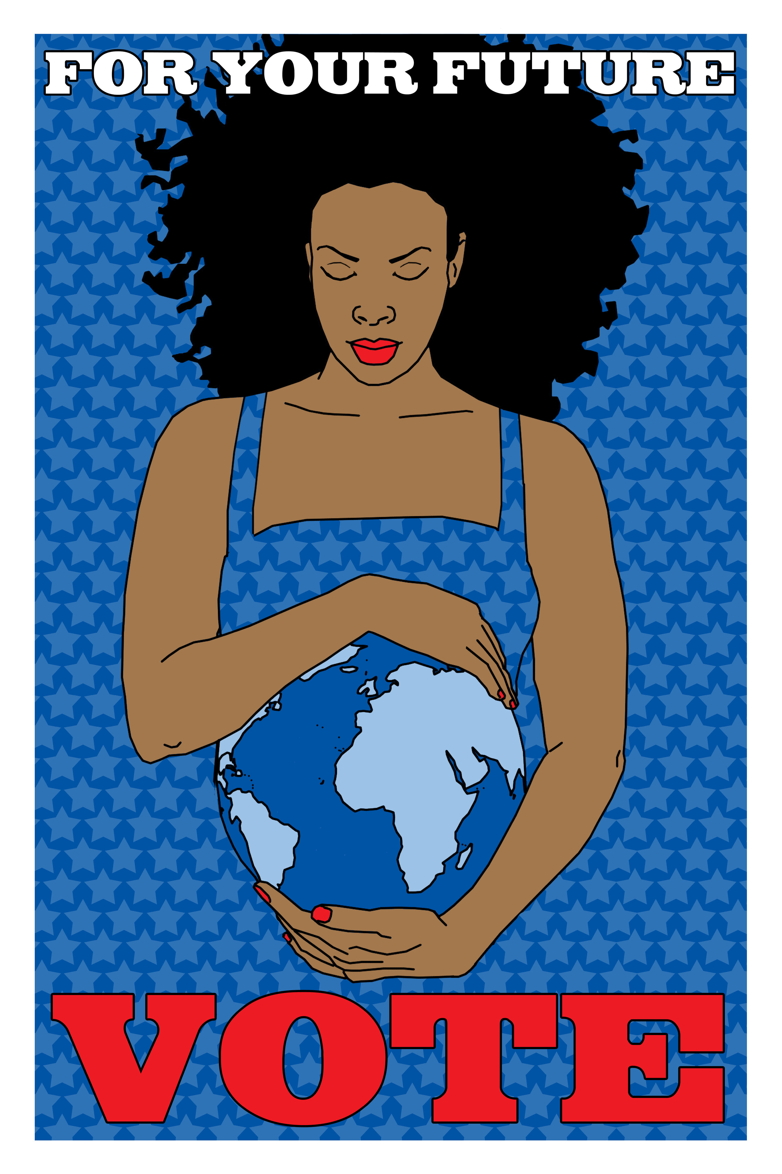    For Your Future Vote   | Lisa Vollrath | Commissioned by Amplifier Art 