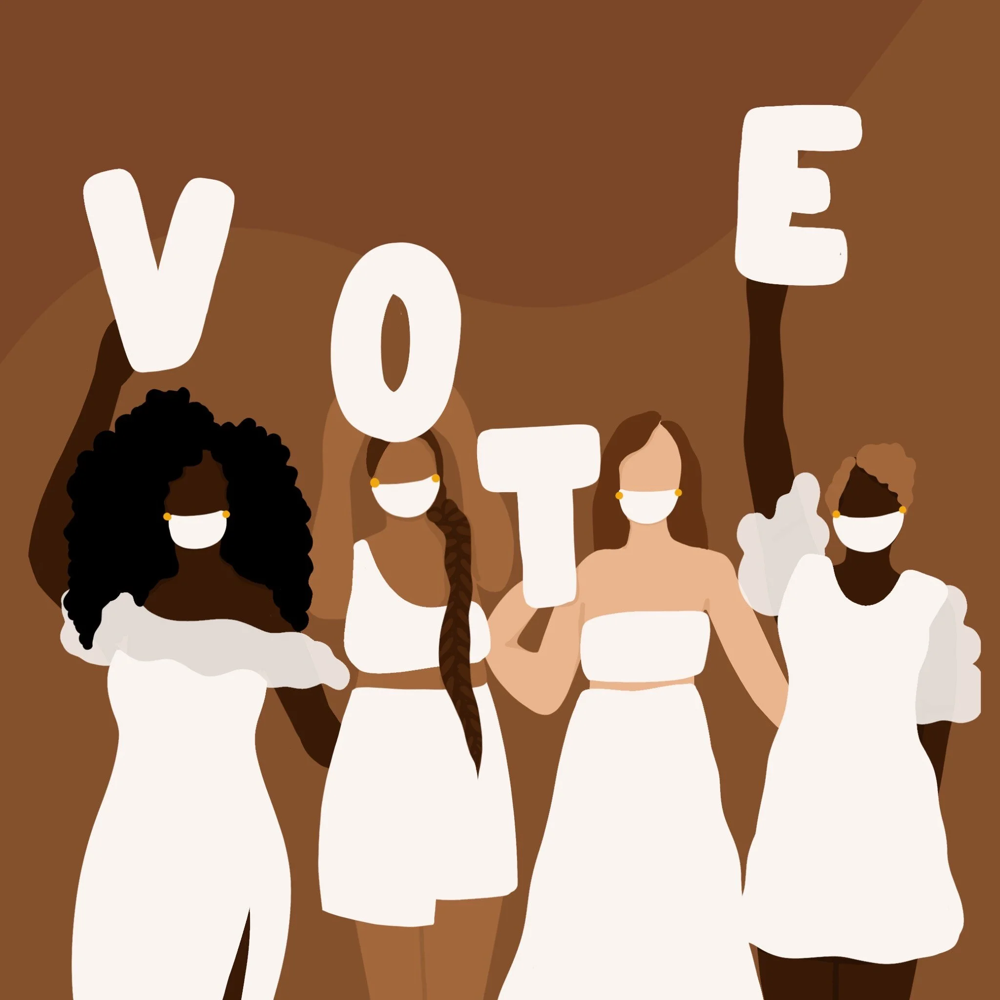    Together We Have a Voice   | Stormy Nesbit (IG: _stormae) | Digital Illustration Commissioned by Culture Surge. 