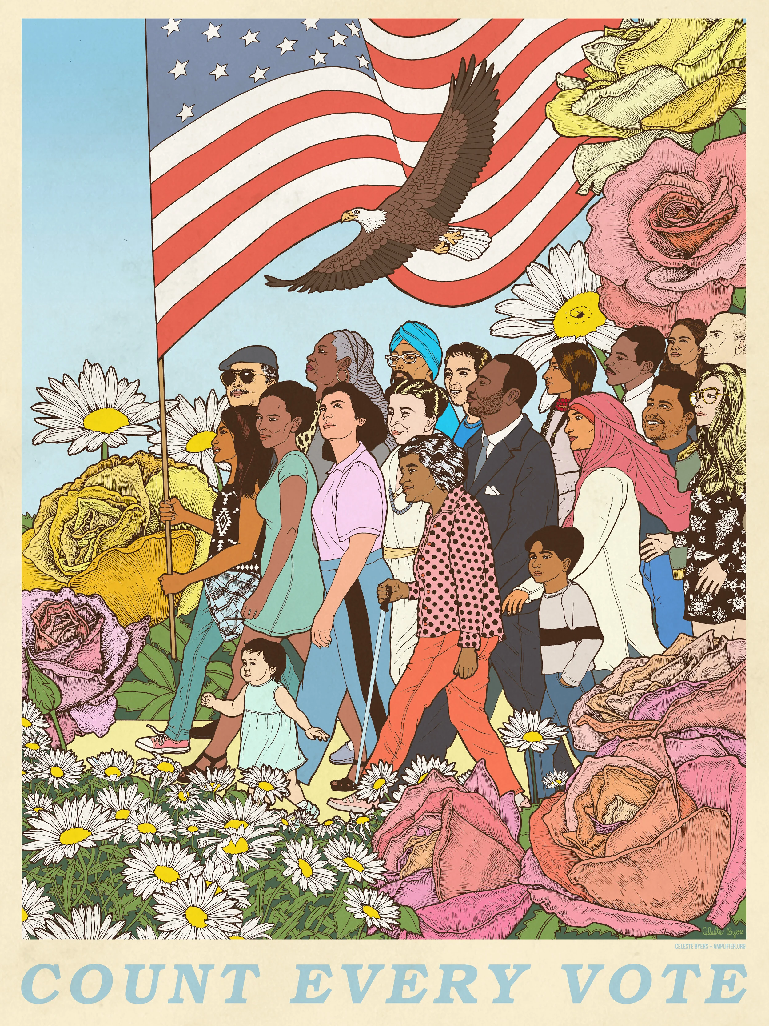  Art by Celeste Byers for Amplifier ( Download Here ) 