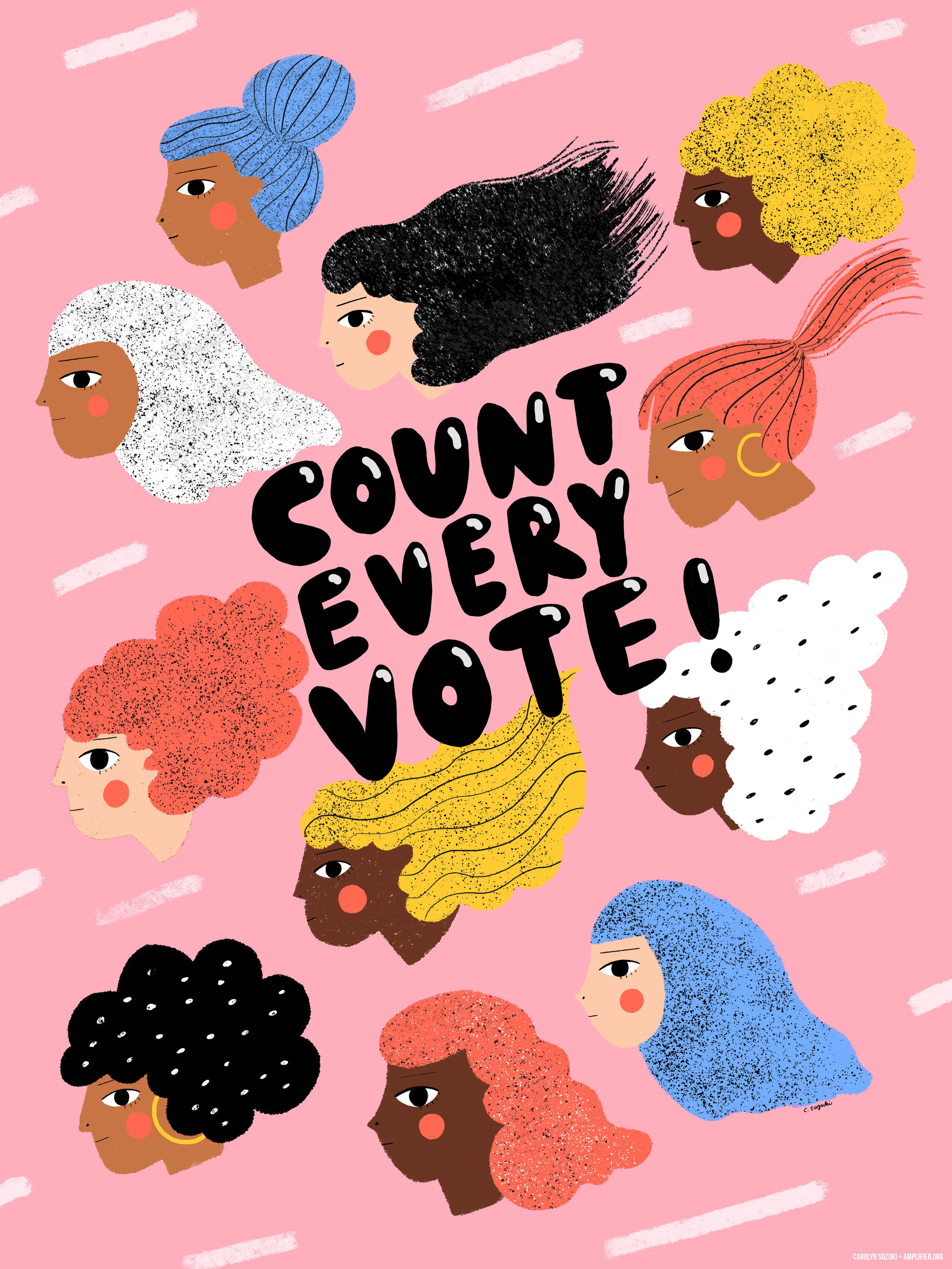  Art by Carolyn Suzuki for Amplifier ( Download Here ) 