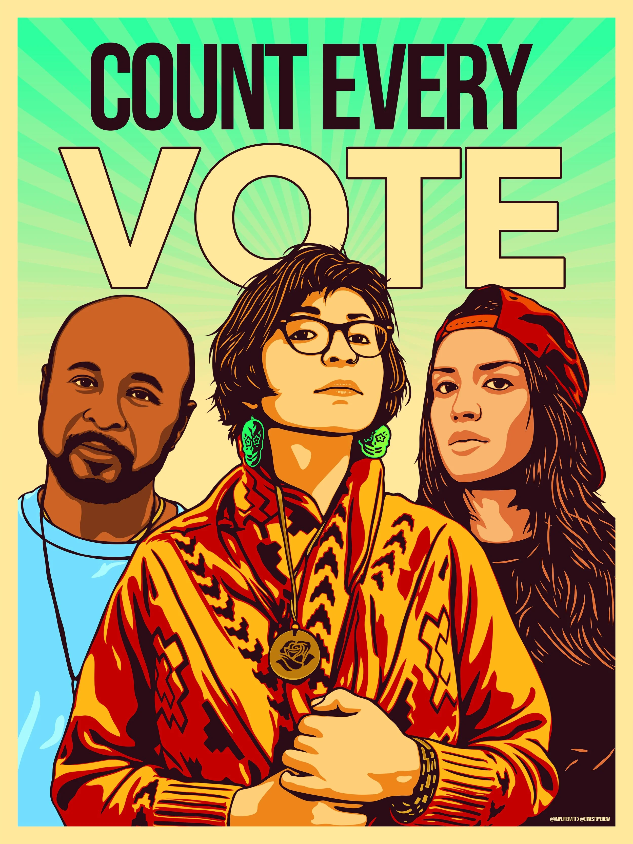  Art by Ernesto Yerena for Amplifier ( Download Here ) 