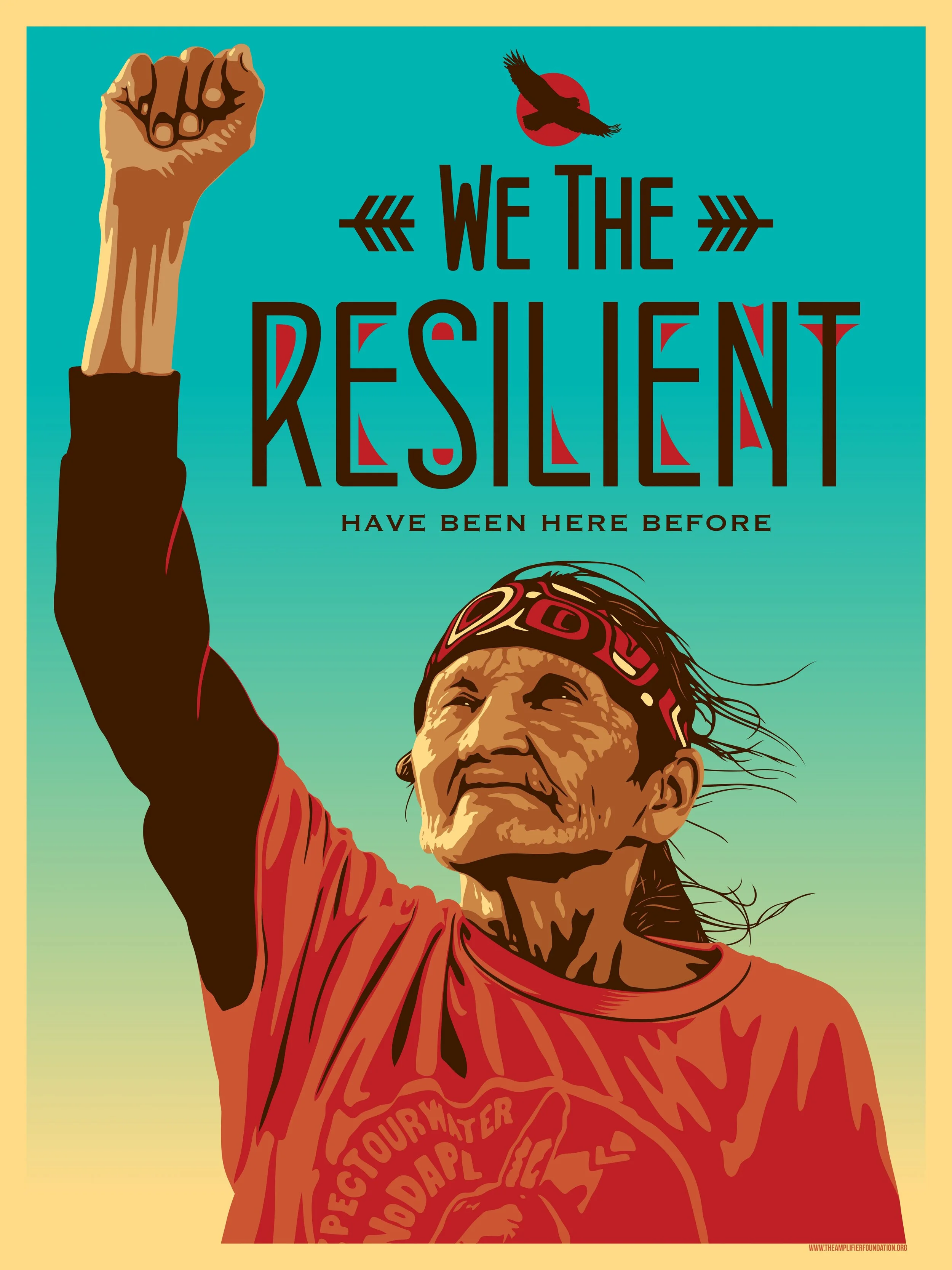    We the Resilient (Helen Red Feather)   | Ernesto Yerena (IG/TW: @ernestoyerena; FB: #Ernesto Yerena) | Commissioned by Amplifier Art 