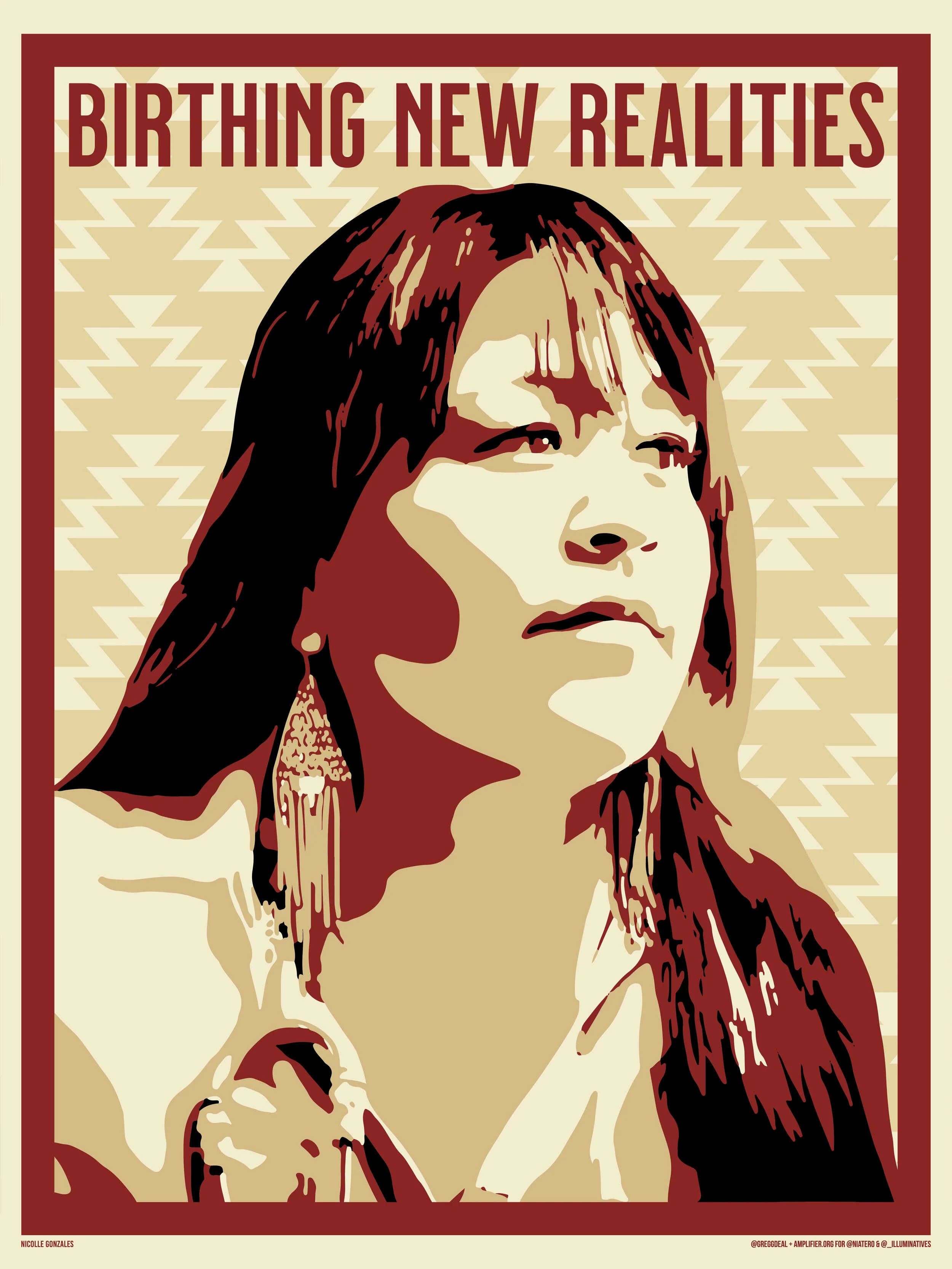    Nicolle Gonzales   | Gregg Deal (IG/TW: @greggdeal; FB: @greggdealart) | Commissioned by Amplifier Art, Nia Tero, and IllumiNative 