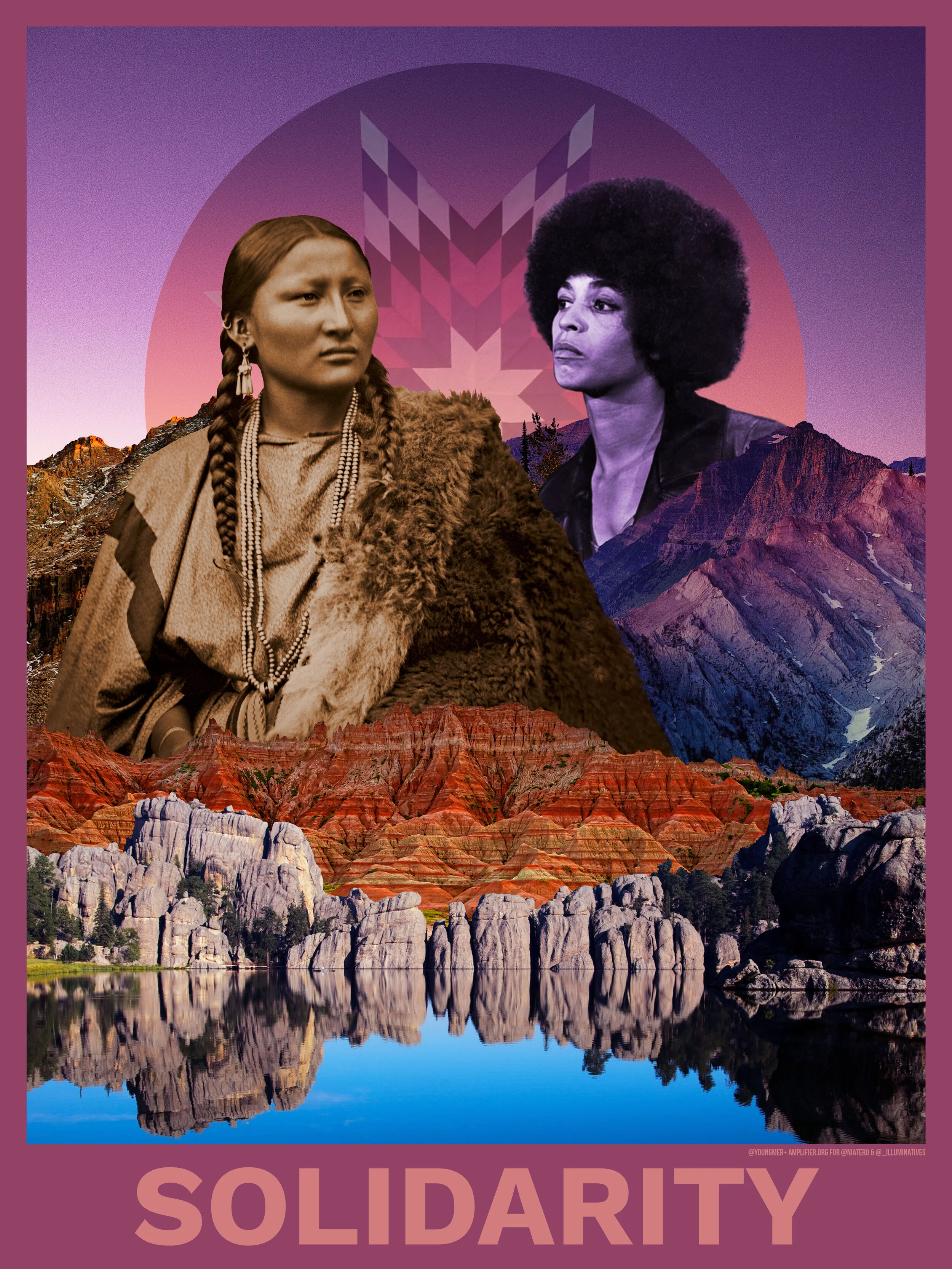    Solidarity   | Mer Young (IG: @youngmer; TW: @young_mer; FB: @youngmerart | Commissioned by Amplifier Art, Nia Tero, and IllumiNative 