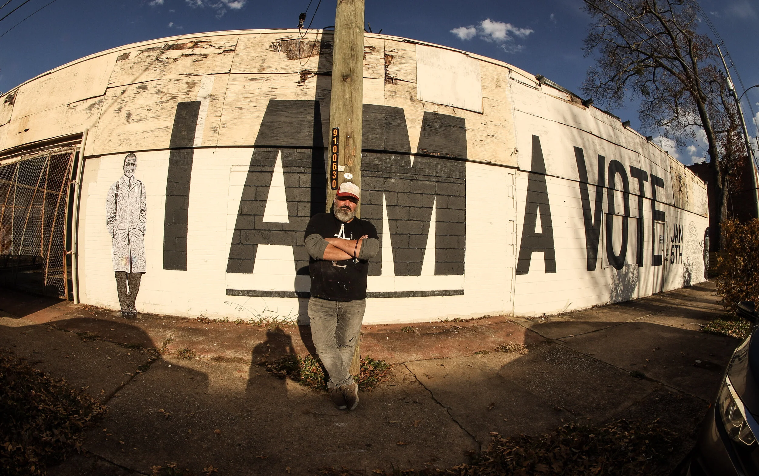  Mural painted by Joe Dreher (@joekingatl); Photo by Fulani Jabri (@fulanigjabri) | Commissioned by Culture Surge 