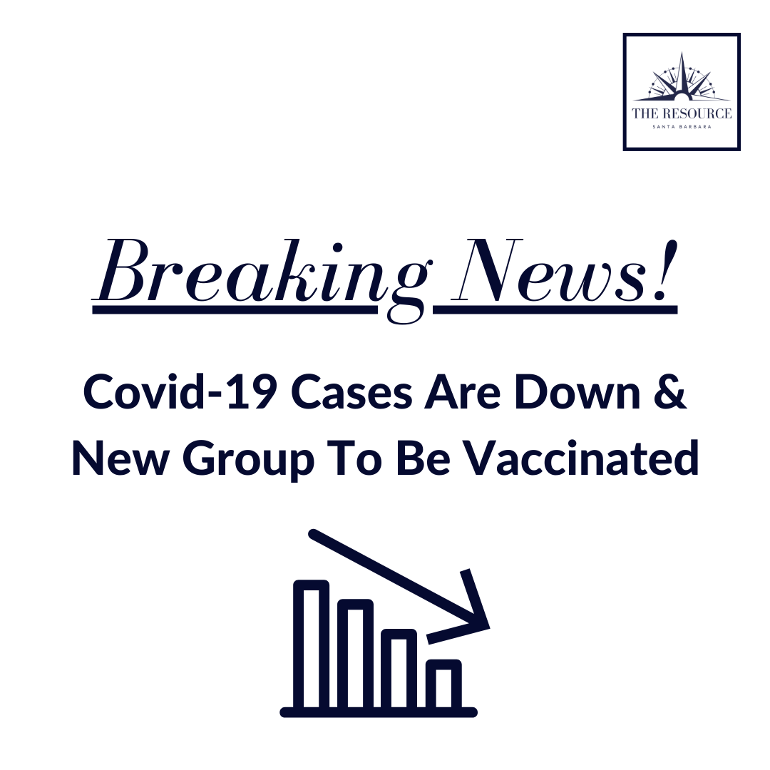 BREAKING NEWS: Covid-19 Cases Are Down &amp; New Group To Be Vaccinated