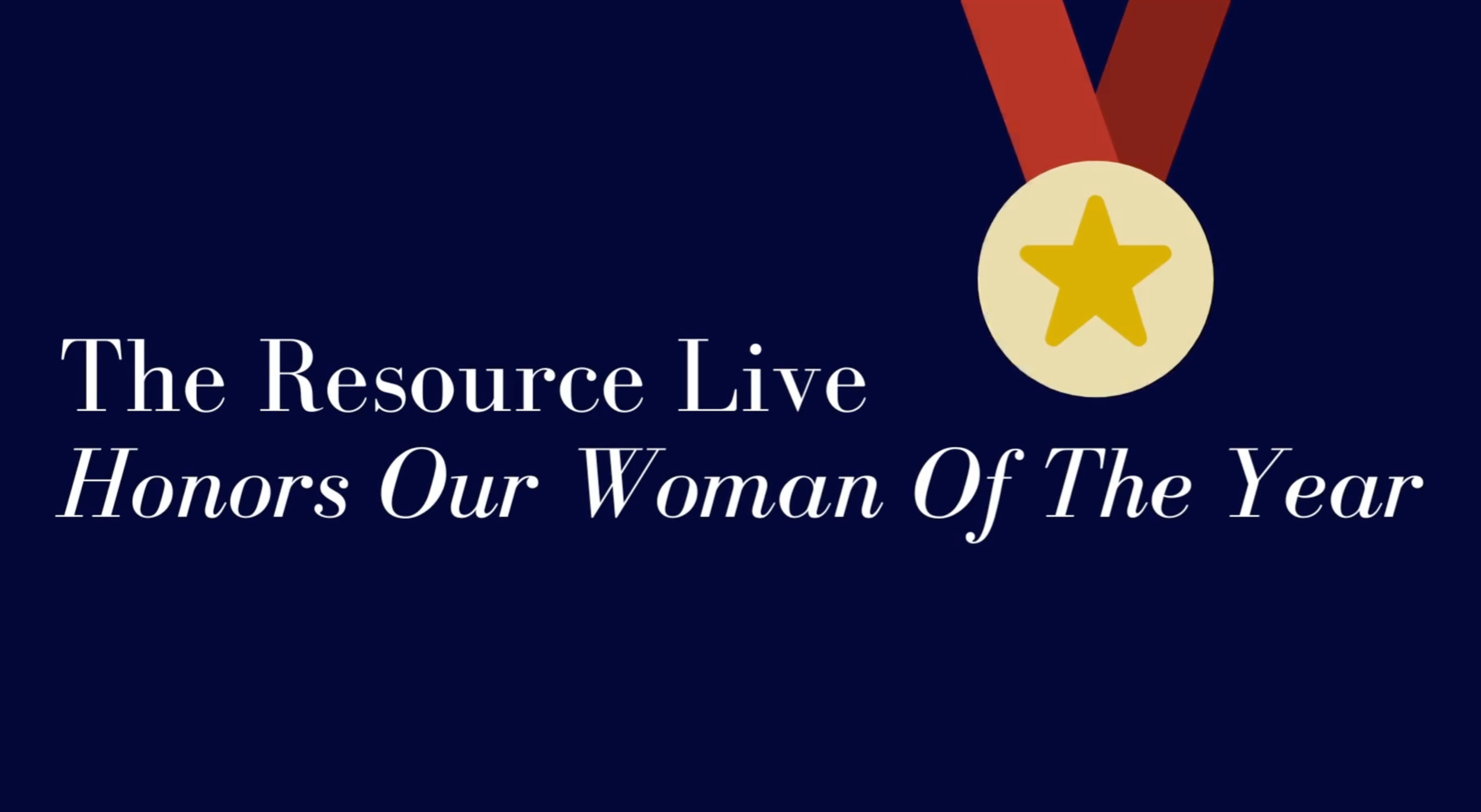 The Resource Honors Woman of The Year