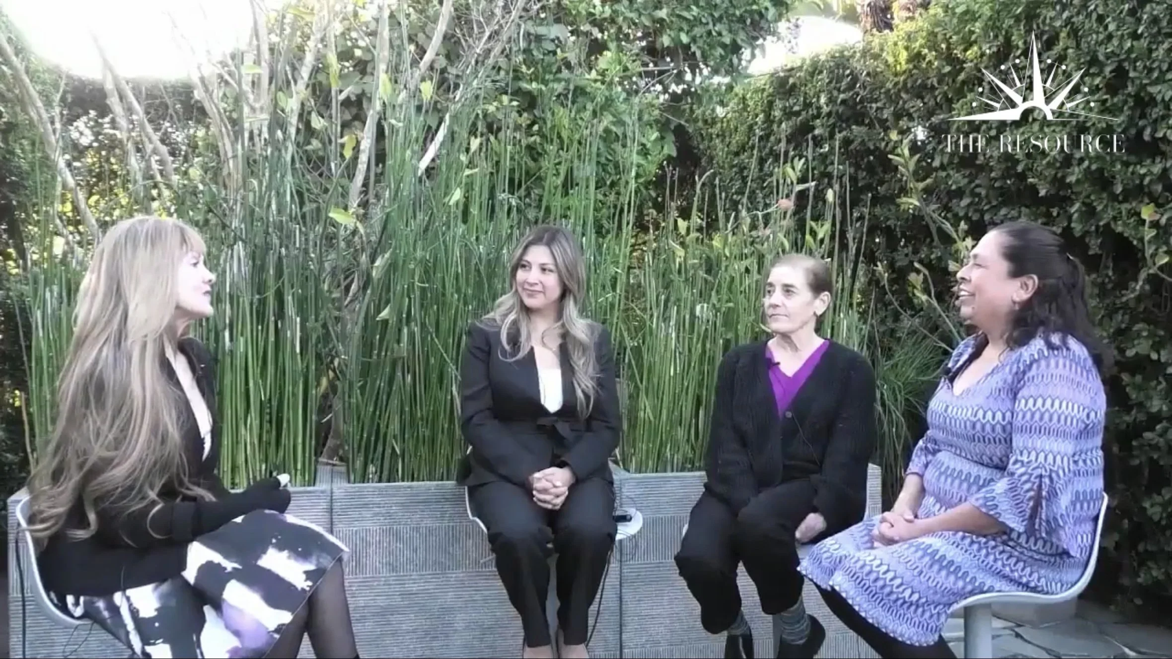 Elsa Granados - Idalia and Marilyn - A Stone in the Pond