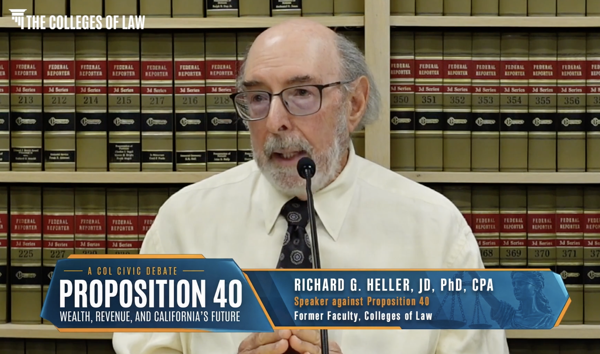 Prop 40 - Colleges of Law