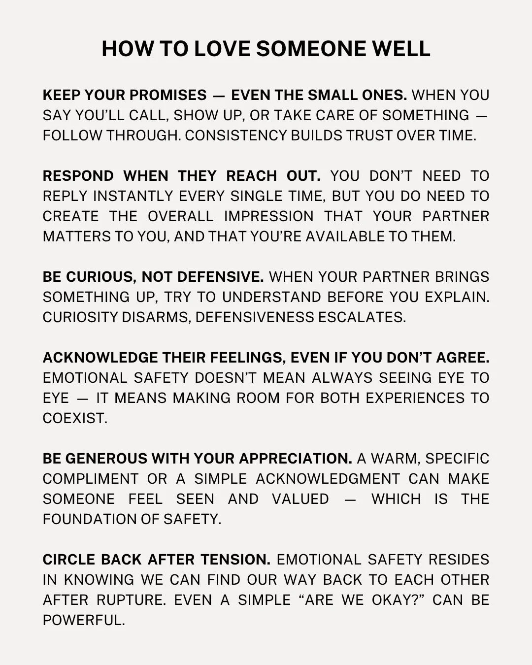 This might be an unpopular opinion, but I think sometimes we become so fixated on whether a person or a relationship is &ldquo;meeting our needs&rdquo; that we lose sight of our blind spots around what it truly means to love someone well. It makes se