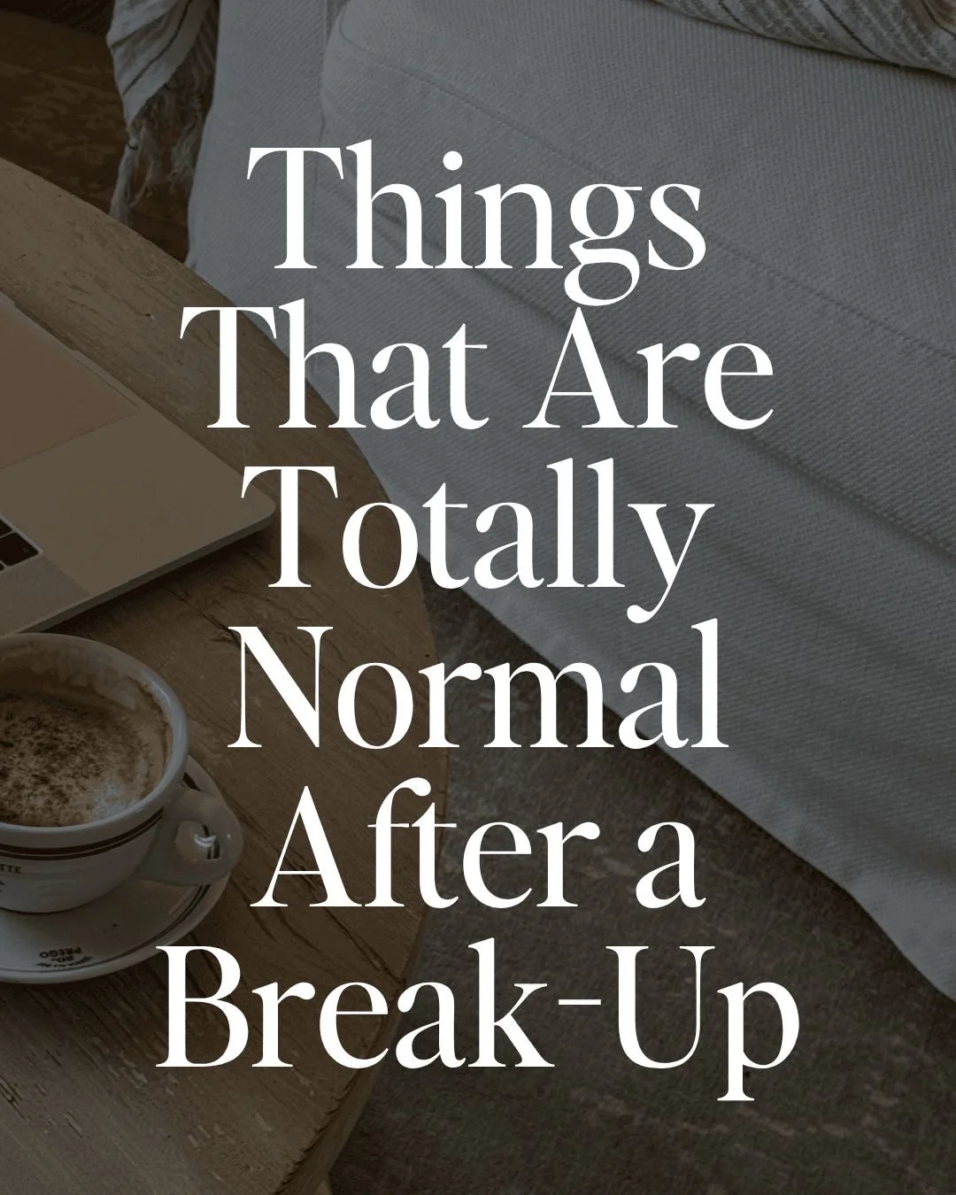 One of the most important things after a break-up is managing your expectations about how it&rsquo;s &quot;meant&quot; to feel.

It&rsquo;s easy to spiral and assume that the intensity of your emotions means you made the wrong choice, or that somethi