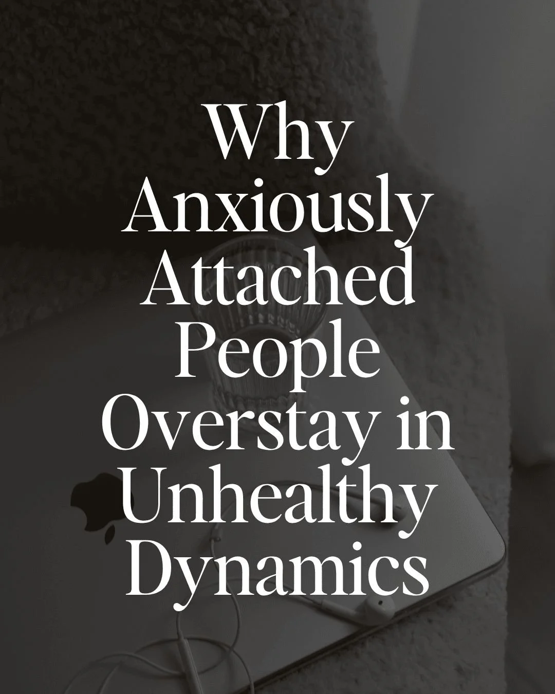 For many anxiously attached people, overstaying in relationships that aren&rsquo;t working is tied to a deep longing for safety, stability, and validation. When your sense of security has always been dependent on someone else&rsquo;s availability, ev