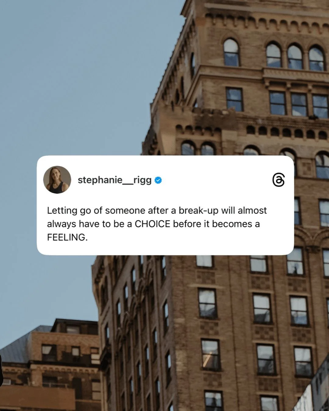 Letting go isn&rsquo;t a feeling that arrives fully formed. It&rsquo;s a decision you have to keep making &mdash; to stop reaching out, to stop replaying, to stop waiting.

And over time, those decisions start to take root. You build a different rela