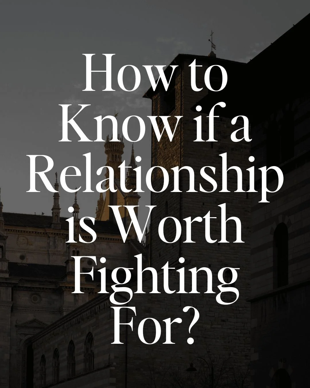 Figuring out whether to stay or leave a relationship is a deeply personal decision, with a lot of variables at play. While nobody can tell you what the &ldquo;right&rdquo; decision is for you, these are some questions that may help you find clarity.
