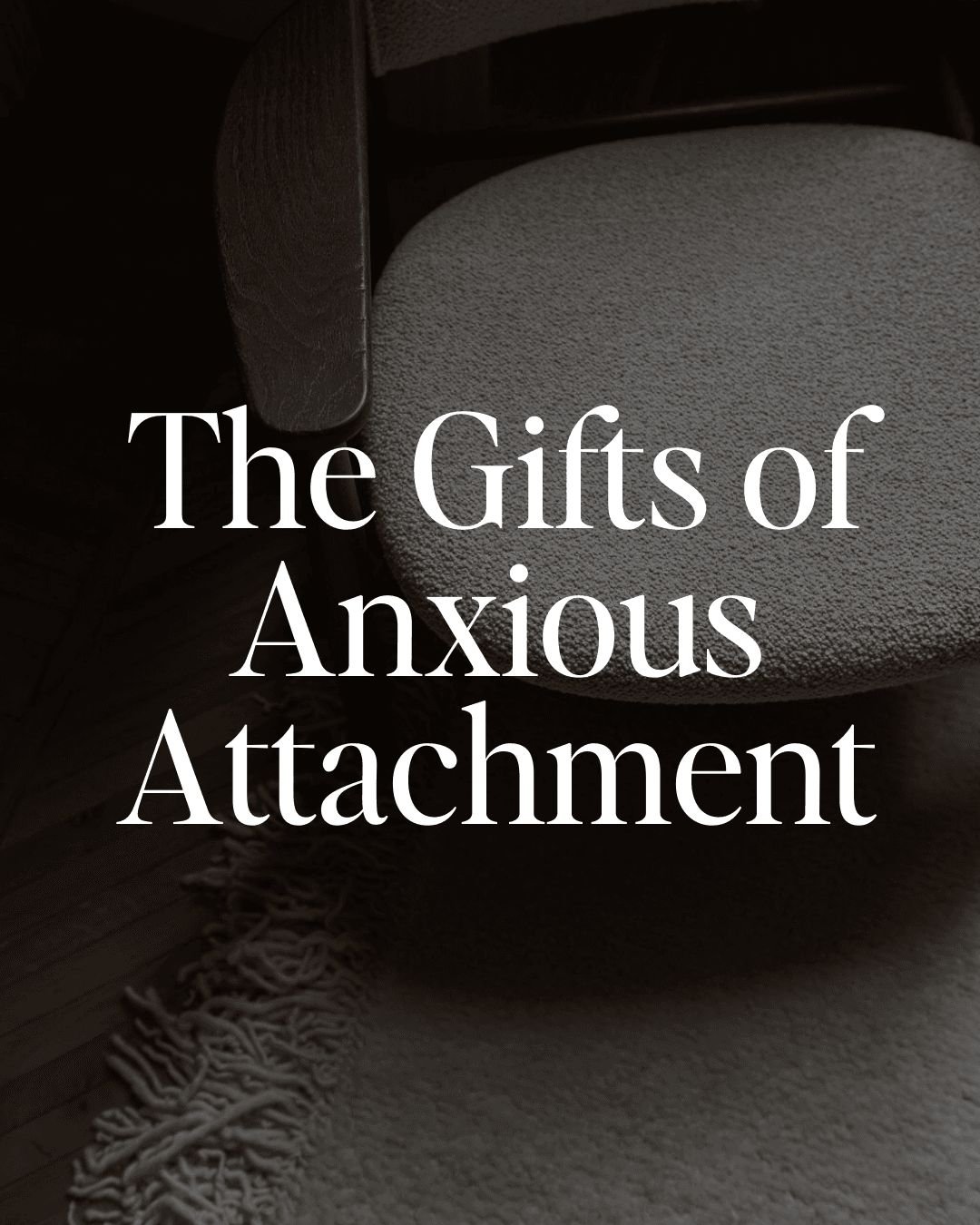 So often, we focus on what feels hard about anxious attachment &mdash; the overthinking, the spirals, the insecurity.

But it's so important to also pause and recognise the beauty in how deeply you feel, how much you care, and how devoted you are to 