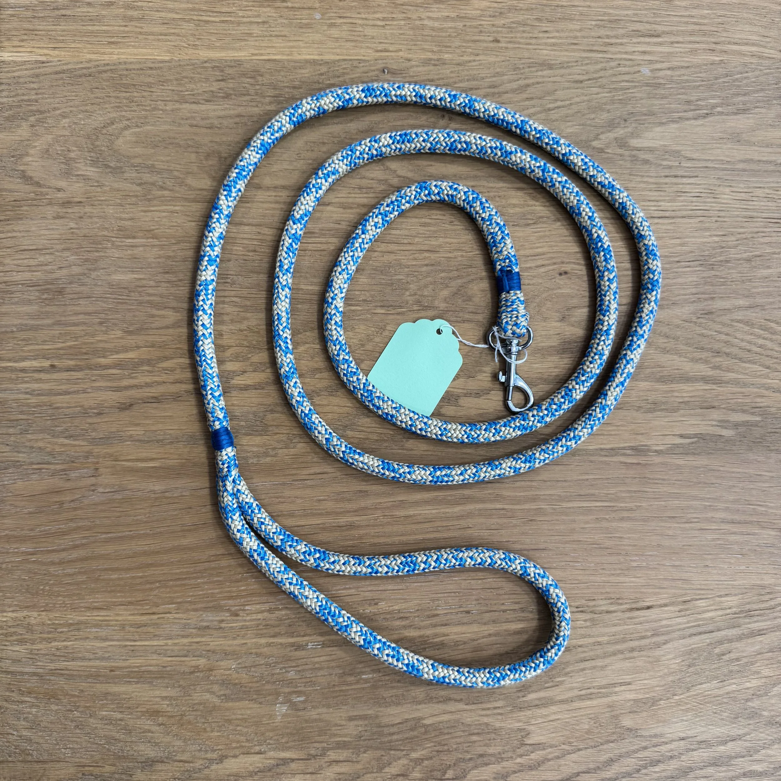 Blue and White Puppy Lead