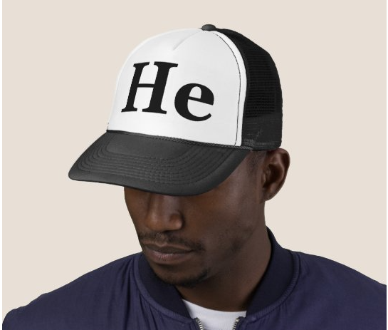 He hat