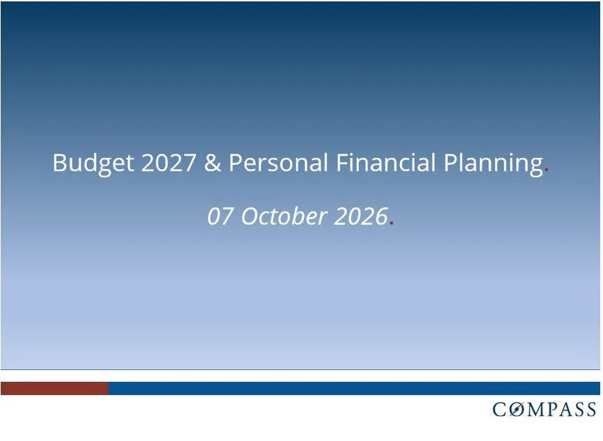 October 2026: Budget 2027 Webinar 