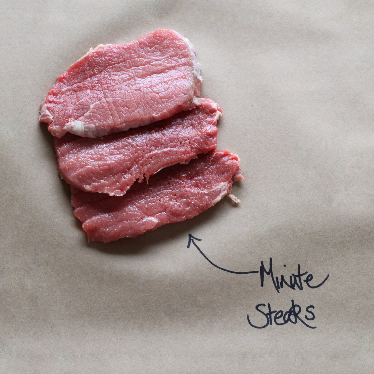 Minute steaks