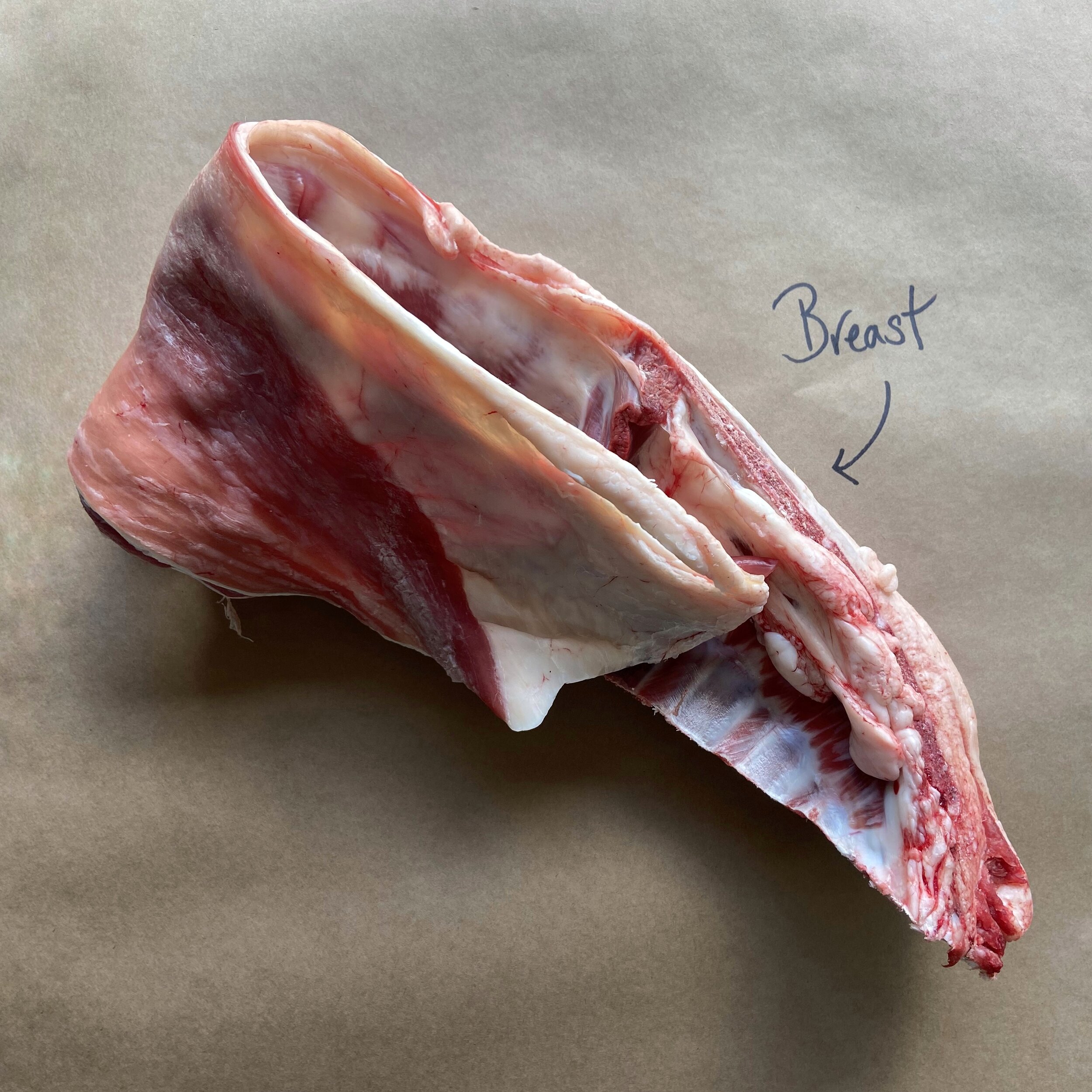 Lamb breast