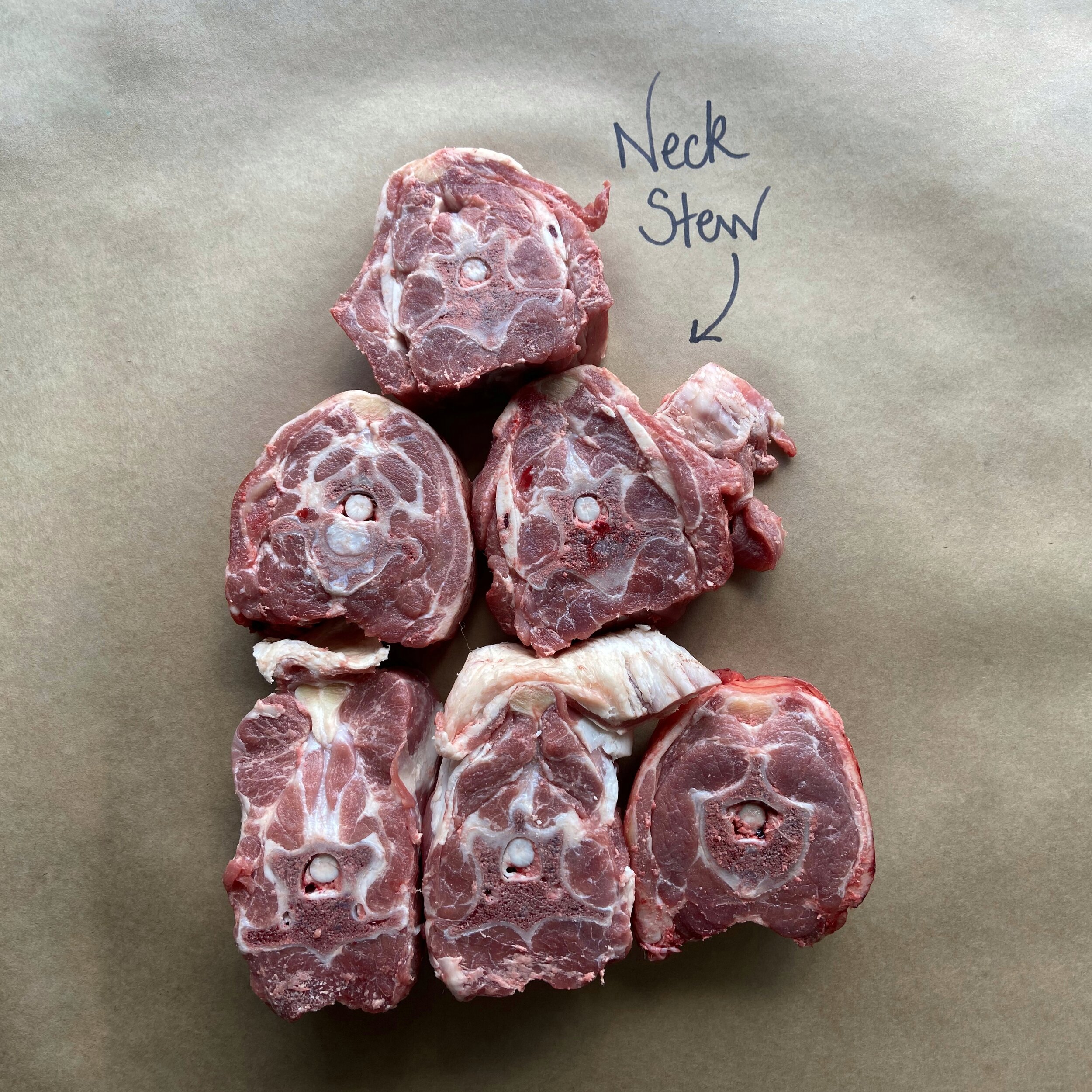 Lamb neck stew