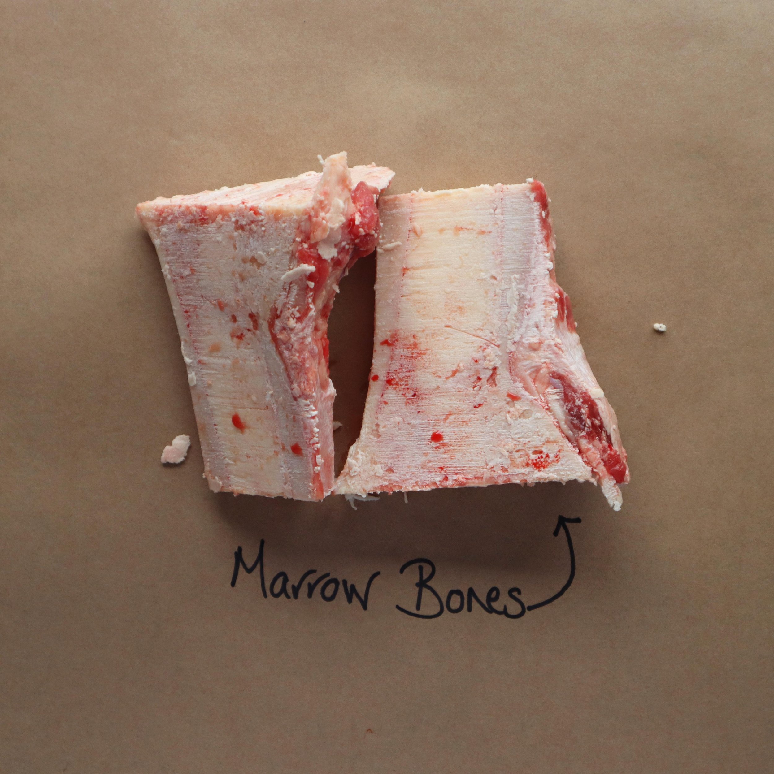 Beef marrow bones
