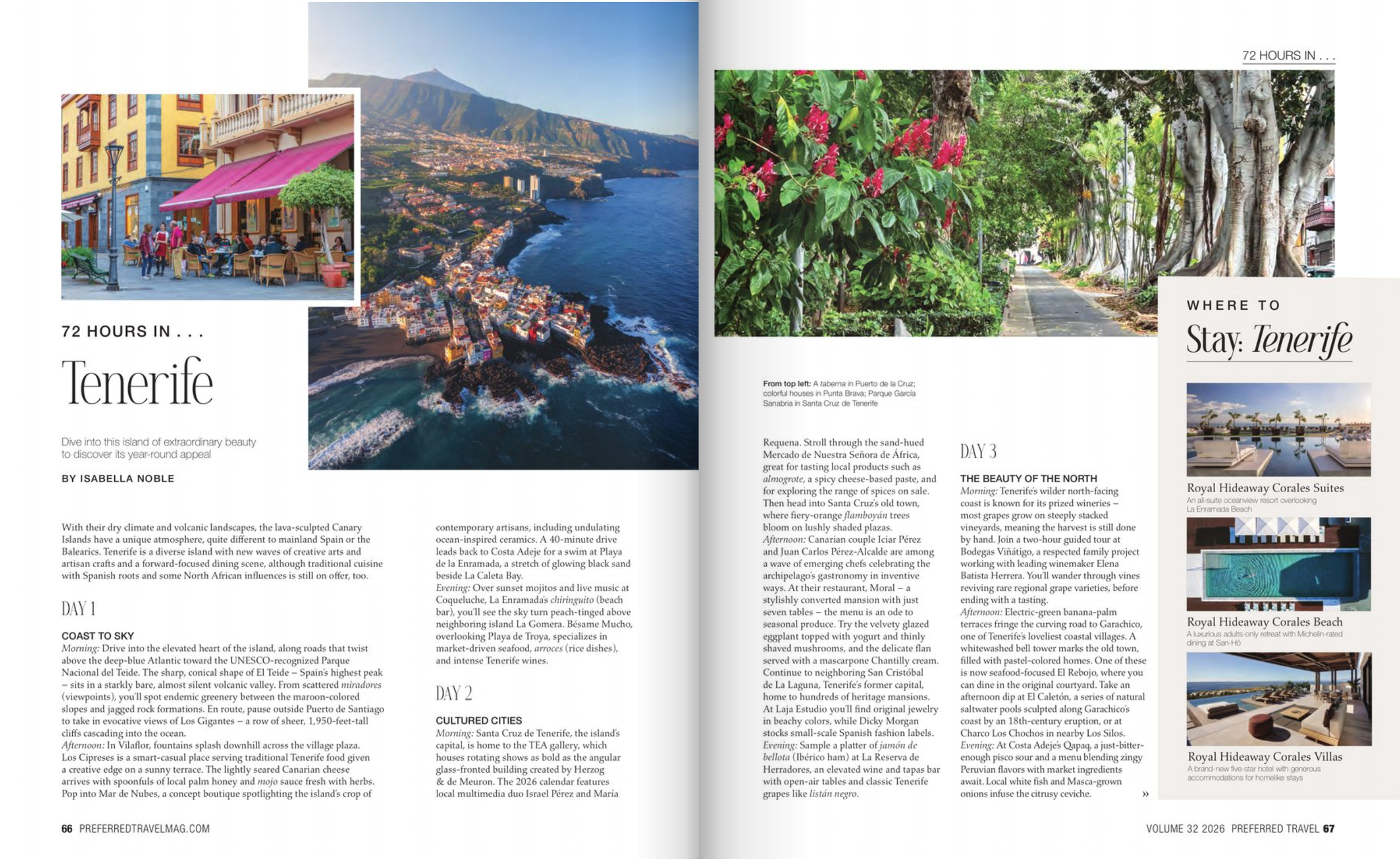 72 Hours in Tenerife - Preferred Travel, Jun 2026