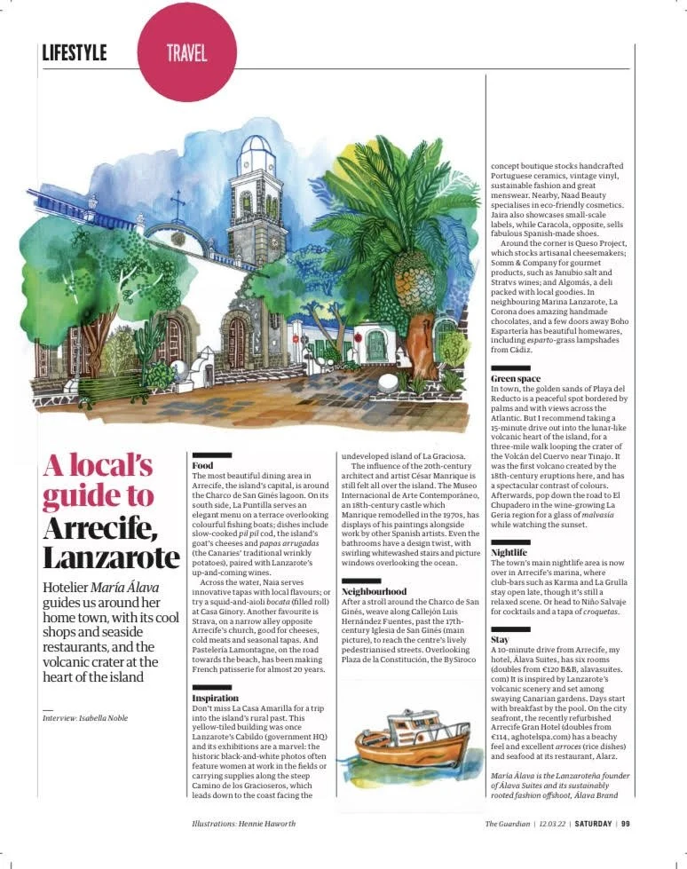 A local’s guide to Arrecife, Lanzarote: volcanoes, sunsets and seafood - Guardian, Mar 2022