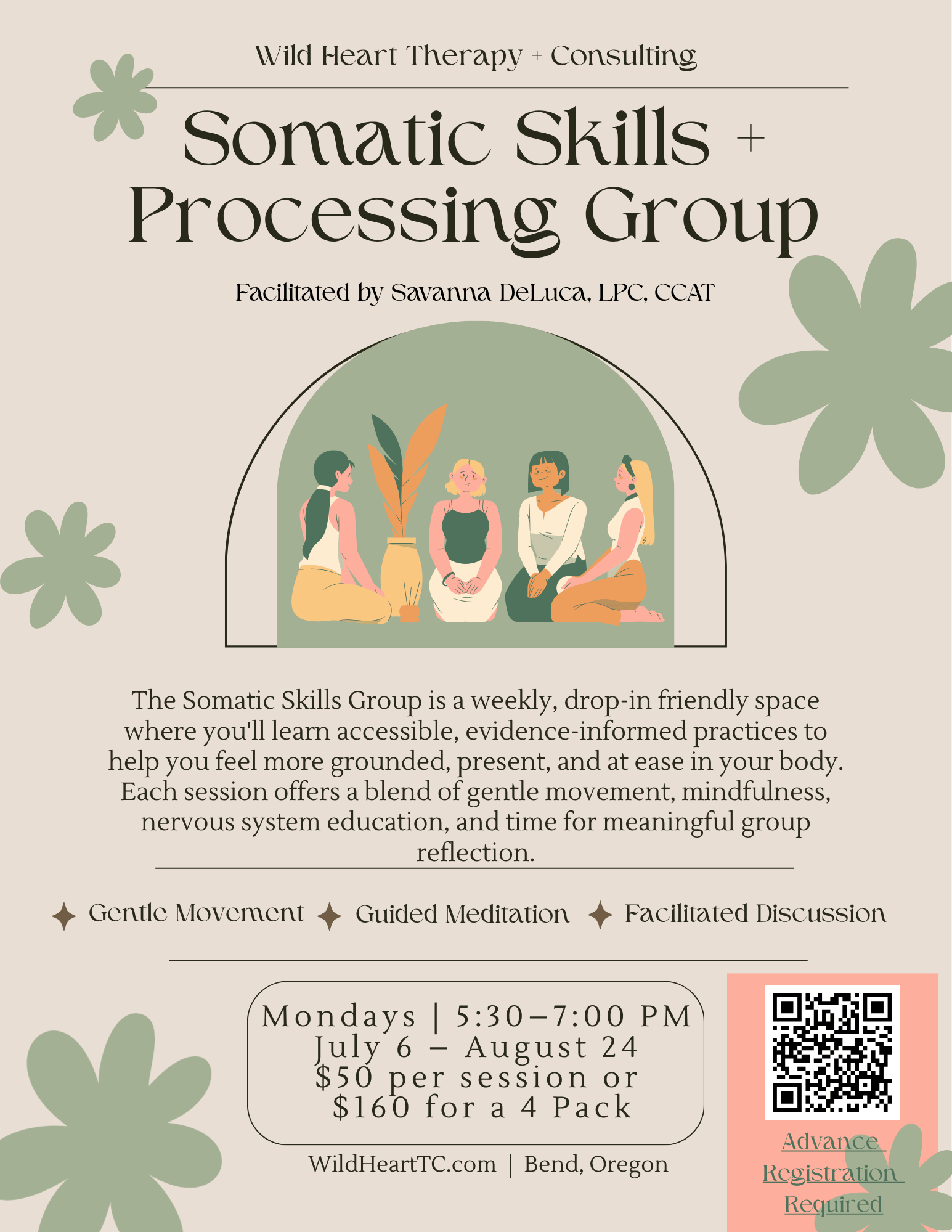 Somatic Skills + Processing Group