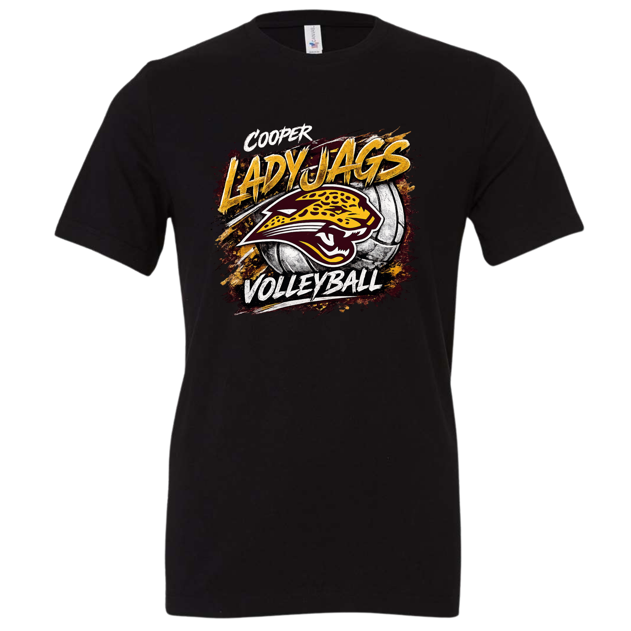 Lady Jags Volleyball Tee - Black.png