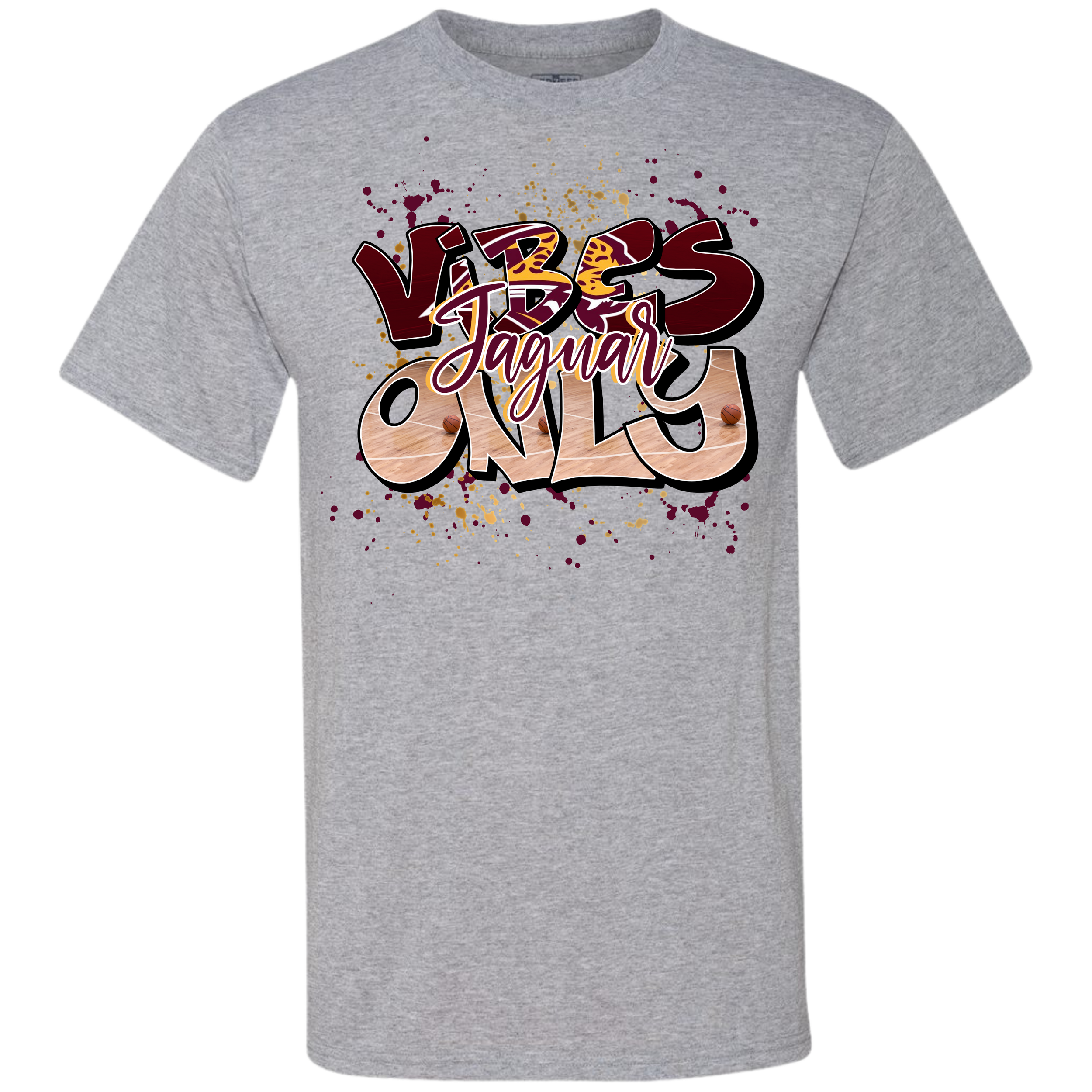 Jaguar Vibes Only Basketball - grey.png
