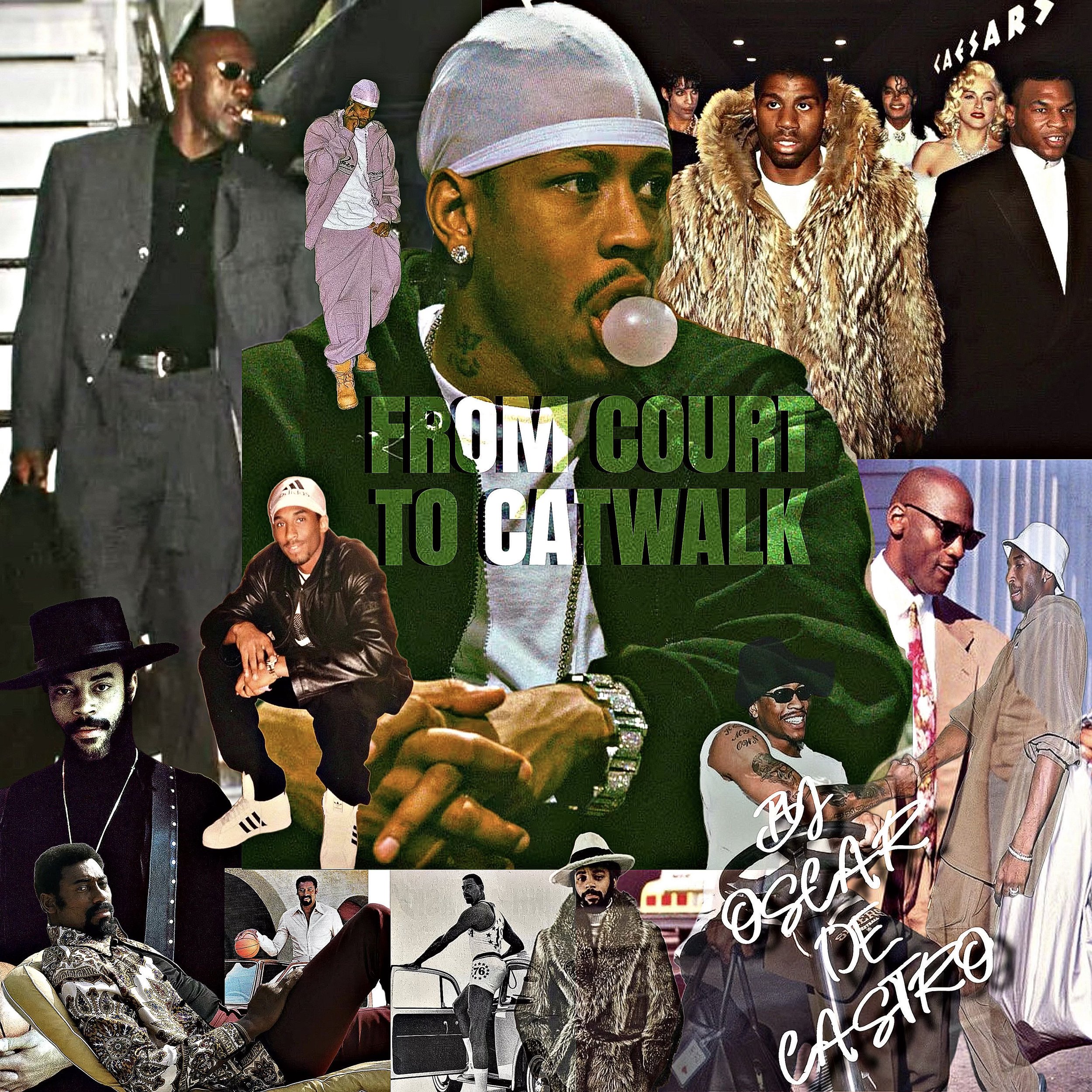 The NBA came into being in 1949 when most of the league’s players were white and mostly wore suits and skinny ties. After the Civil Rights Act of 1964, basketball players got flashier and funkier. Inspired by the rise of R&B music, a