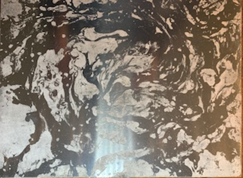 Marbled Etching Plate