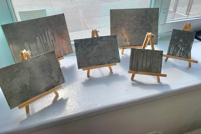 Five of the Salt Alchemy Etching Plates