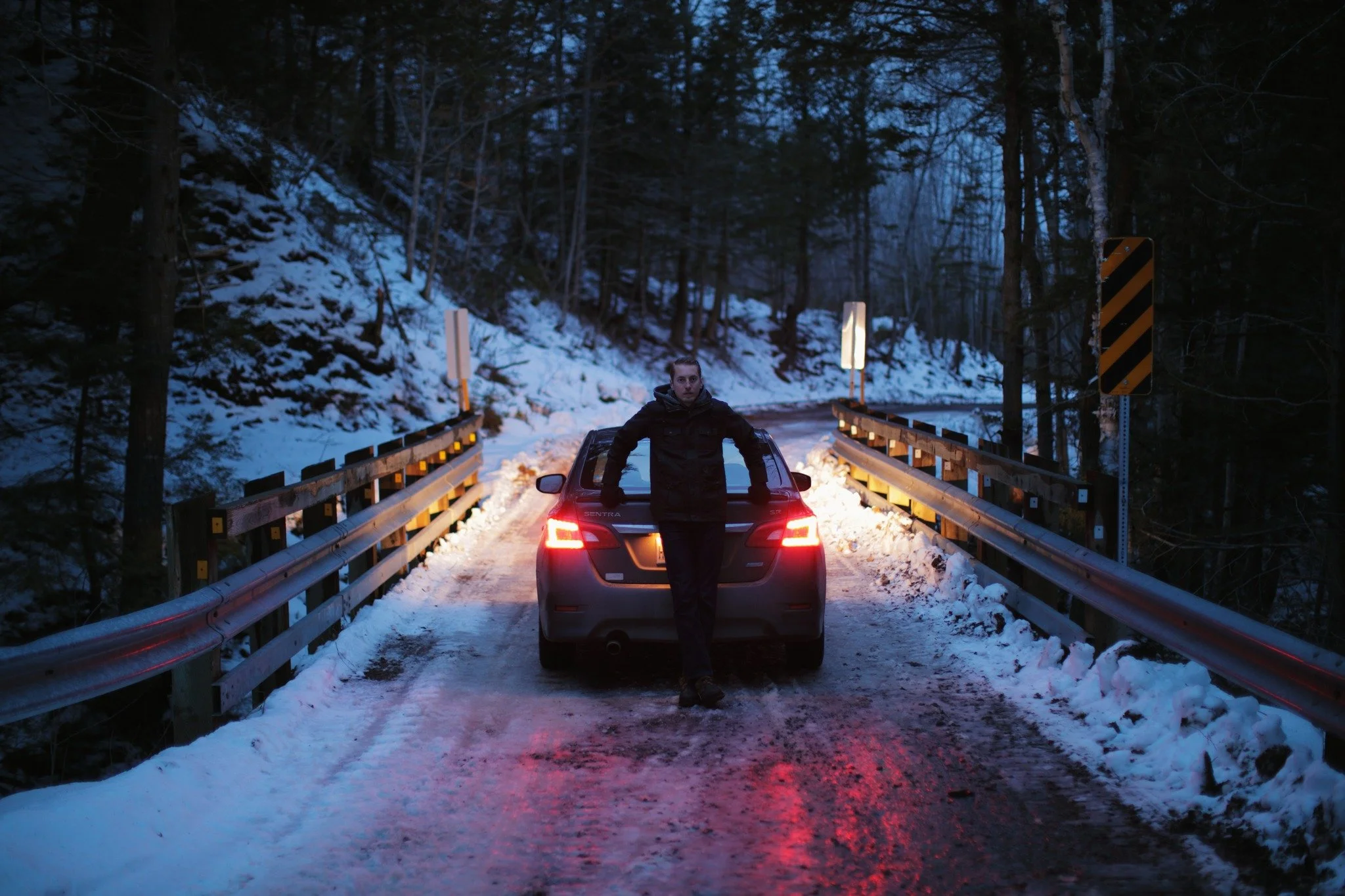 DEAD MIDDLE &mdash;&mdash; In the sleepy drift from below freezing to above, the back dirt roads turn to sheets of ice. These slick, single lane bridges are slow to thaw in shadow, where sun rarely reaches. I'll often find myself up Spinney Mountain 