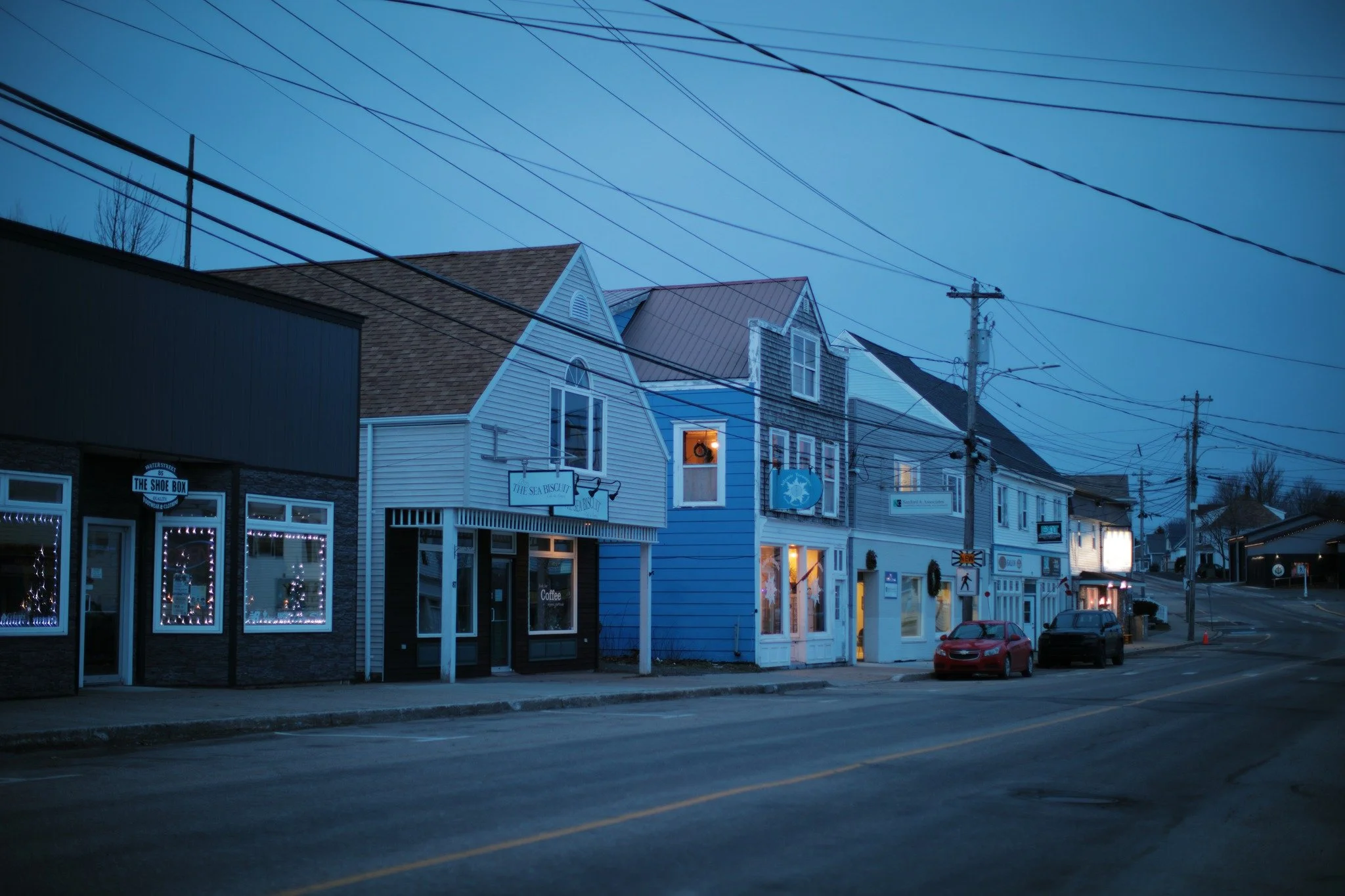 RANDOM NOTIONS &mdash;&mdash; Winter in a summer town can sure get sleepy. Digby relies heavily on tourist traffic, even when it's just folks from elsewhere in the province. We're all less likely to walk these streets when a chill blows up our backs.