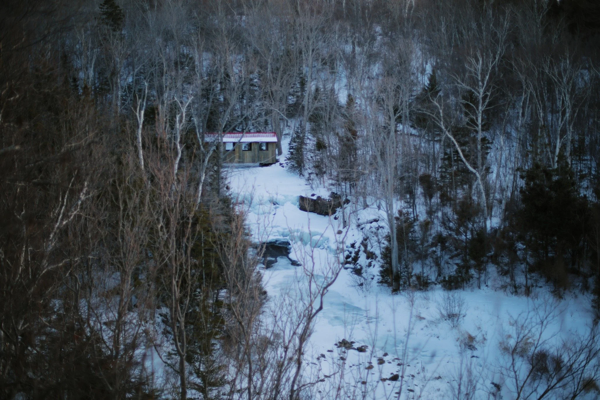 WHITE RIBBON &mdash;&mdash; Picking my way along this precarious clifftop, I spot something manmade through the trees. I have a certain sense for anything unnatural in nature, after all my years searching for lost cemeteries and crumbling cabins. Thi
