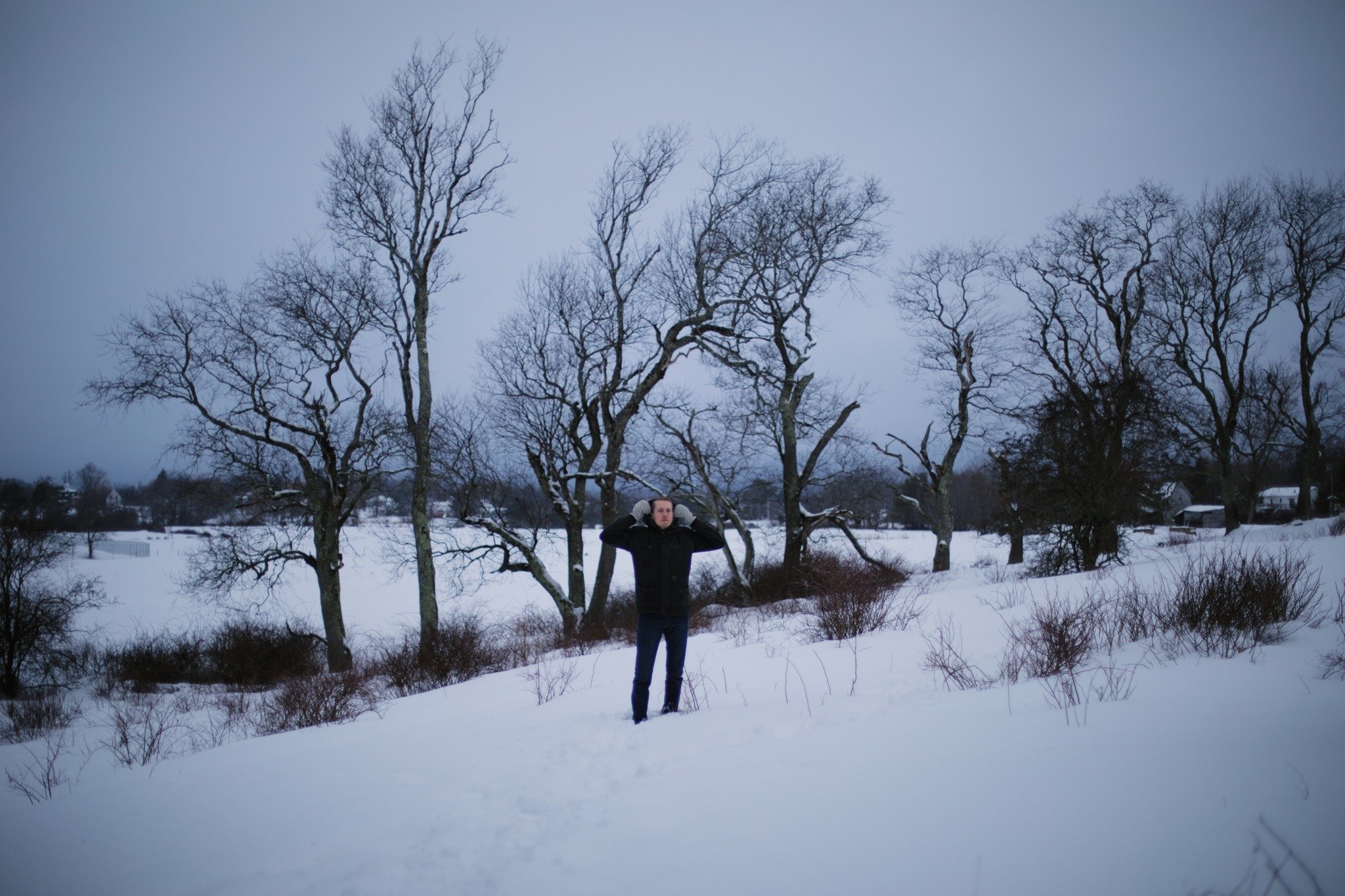 A KIND OF GRAVITY &mdash;&mdash; There's something wonderful in the wildness of untamed land within town limits. Out by the river and the water treatment, wrong side of the long-gone tracks, trees and fields are left to grow lonely. I've been walking