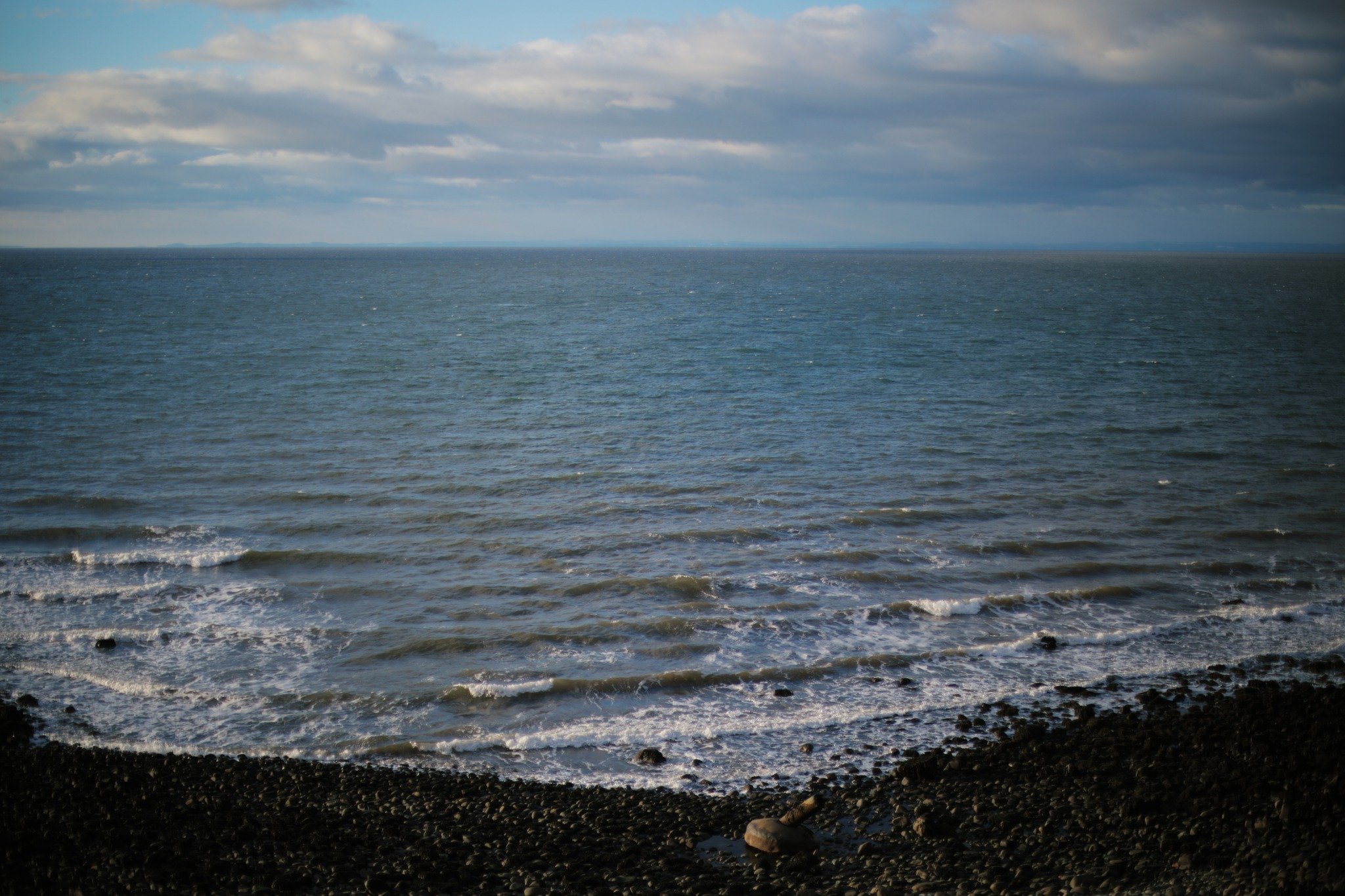 LOWEST EBB &mdash;&mdash; Highest tides in the world, who needs them? It's the notion of lowest that gives Fundy all its wonder. That's when the secrets show, walking with the sleepy seaweed or standing here high, on the clifftop gazing out. It's won