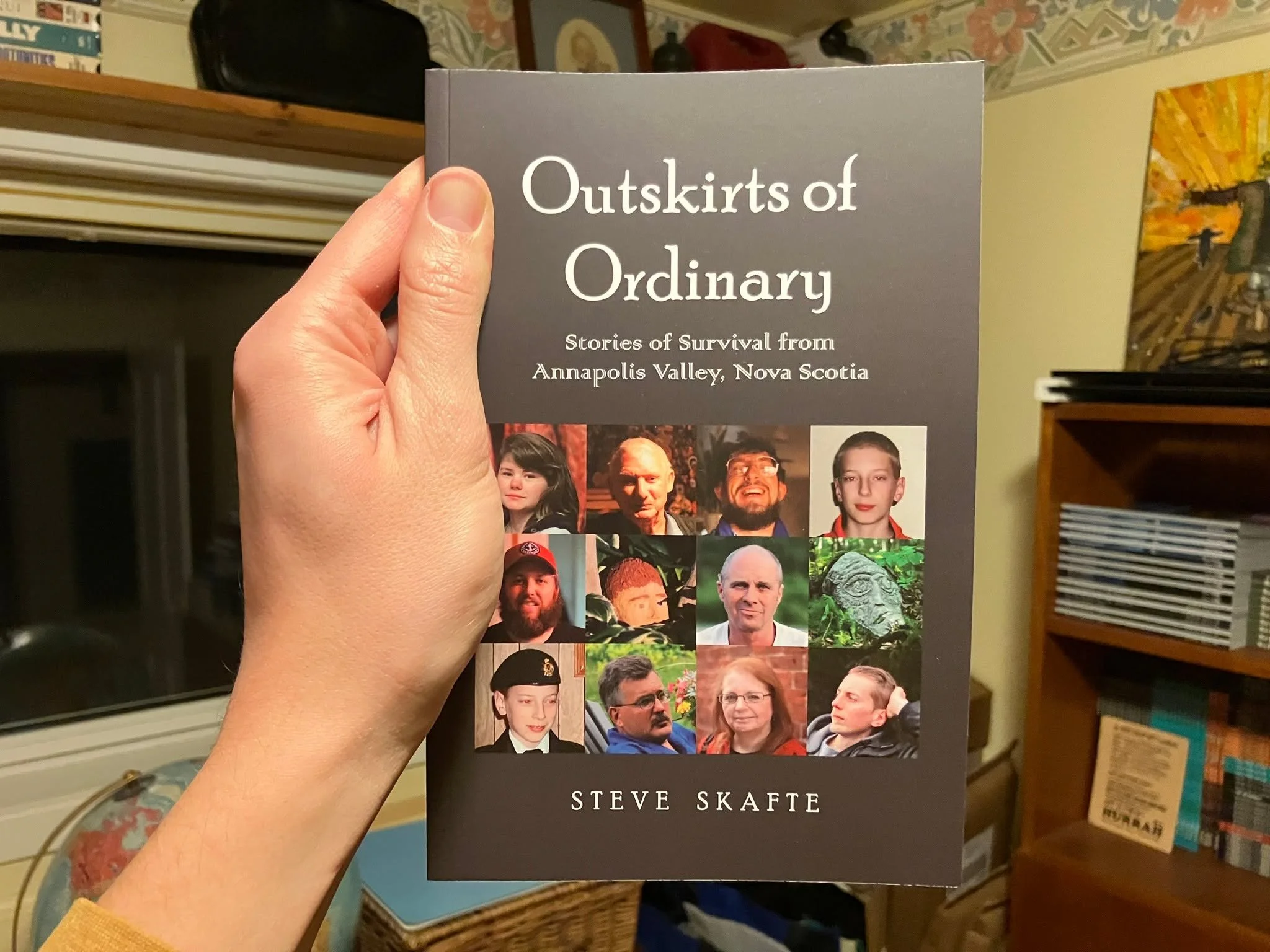 There's a reason why I describe my upcoming book as "heartfelt and harrowing". At the center of every story of survival, be it mine or someone else's, there was a hard realization to endure. Whether it was loss of a loved one, PTSD from ove