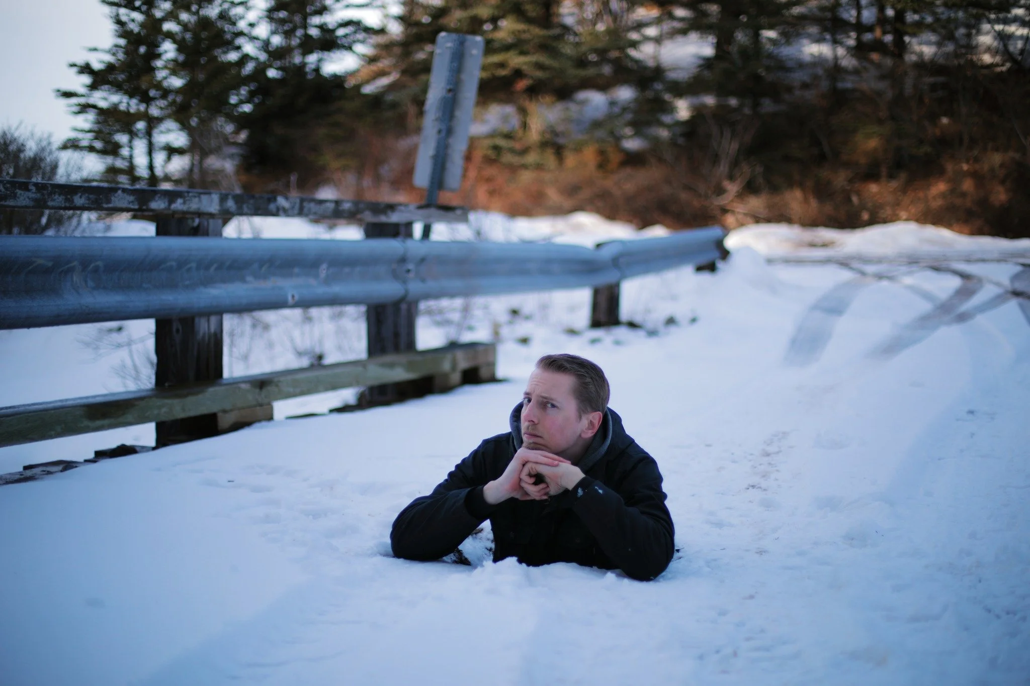 NEXT NEAREST &mdash;&mdash; When you're the last stop on a derelict lane, there's no one checking on the infrastructure for you. That how the Brown Brook bridge grew a hole the size of tire, waiting to get someone stuck. The little cottage at the end