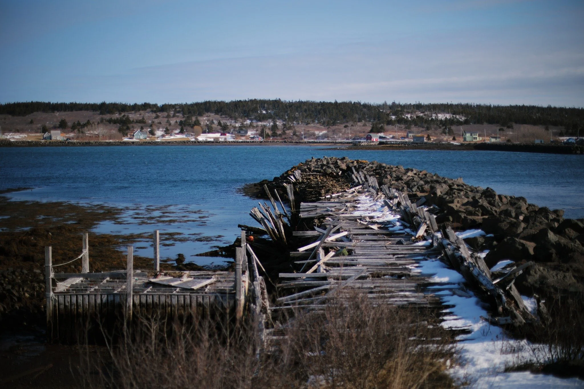 FUTURE CAIRN &mdash;&mdash; Anywhere free from snow has been quietly calling. Howling winds on lonesome Long Island help salt spray shake down winter, blown across in restless mist from Tiverton to Freeport. It's the one sure place with patches of ba