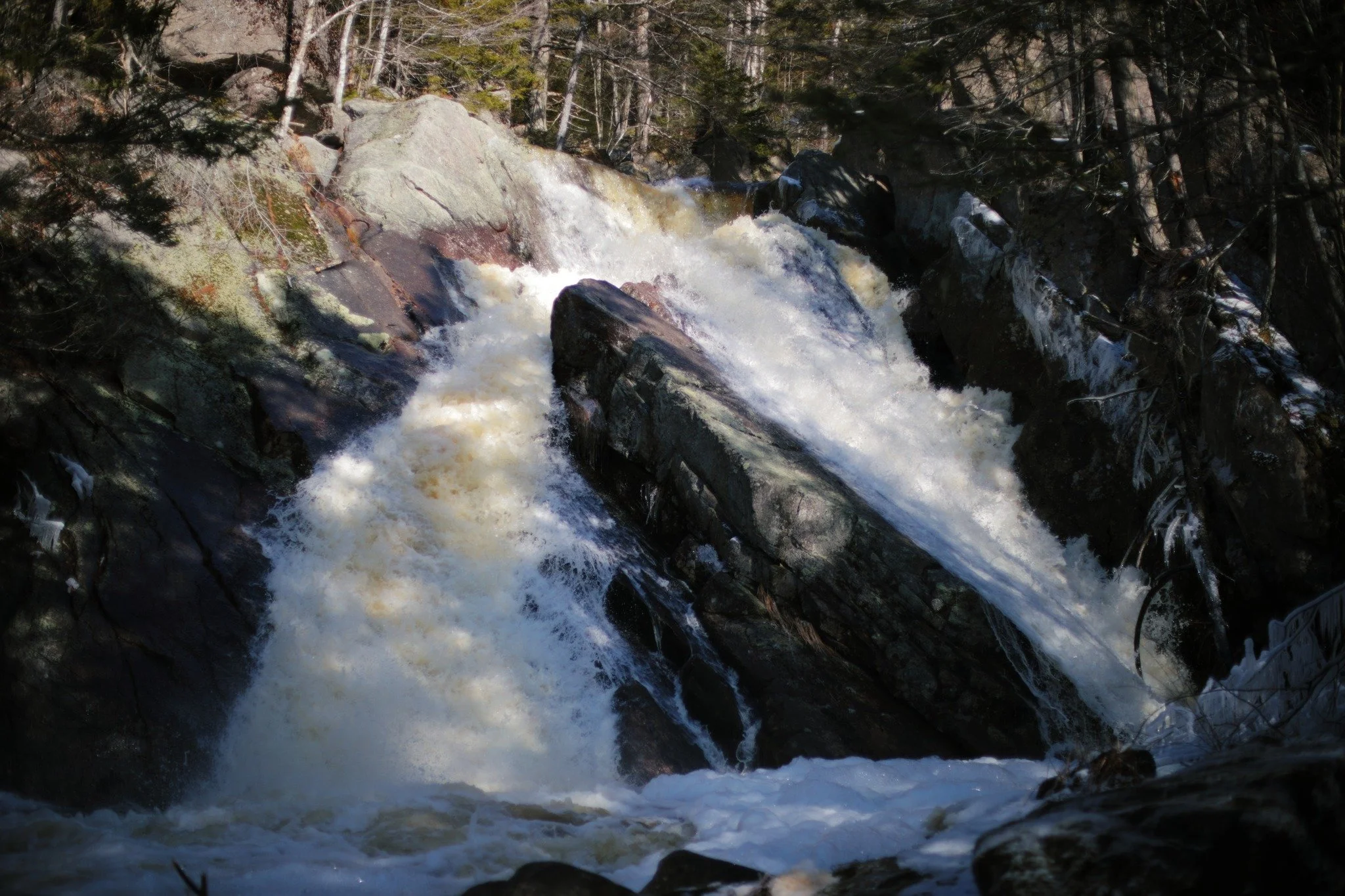 THE SAME OLD &mdash;&mdash; I answered the call of Tupperville Falls off and on as a kid, coming here most years in the 90s and early 2000s. The last was with Susy in autumn 2011, soon after we were married. Then it seemed to slip my mind for the nex