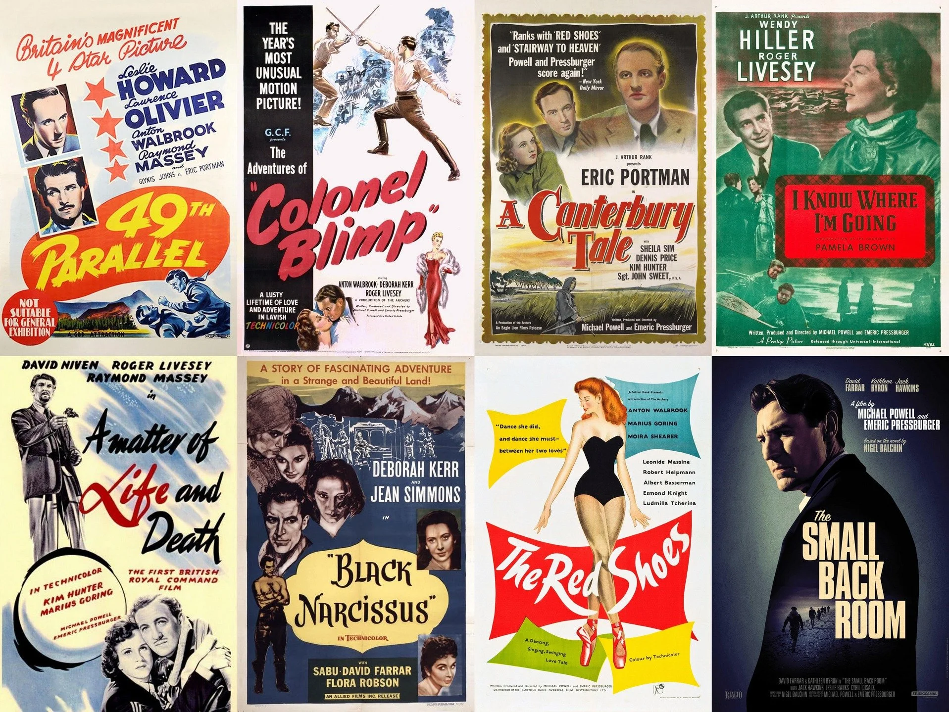 Are you familiar with the films of Powell and Pressburger? Over the course of a single decade (the 1940s), they wrote/directed some of the most visually stunning and emotionally honest stories from that era. Few movies this old have moved me so much,