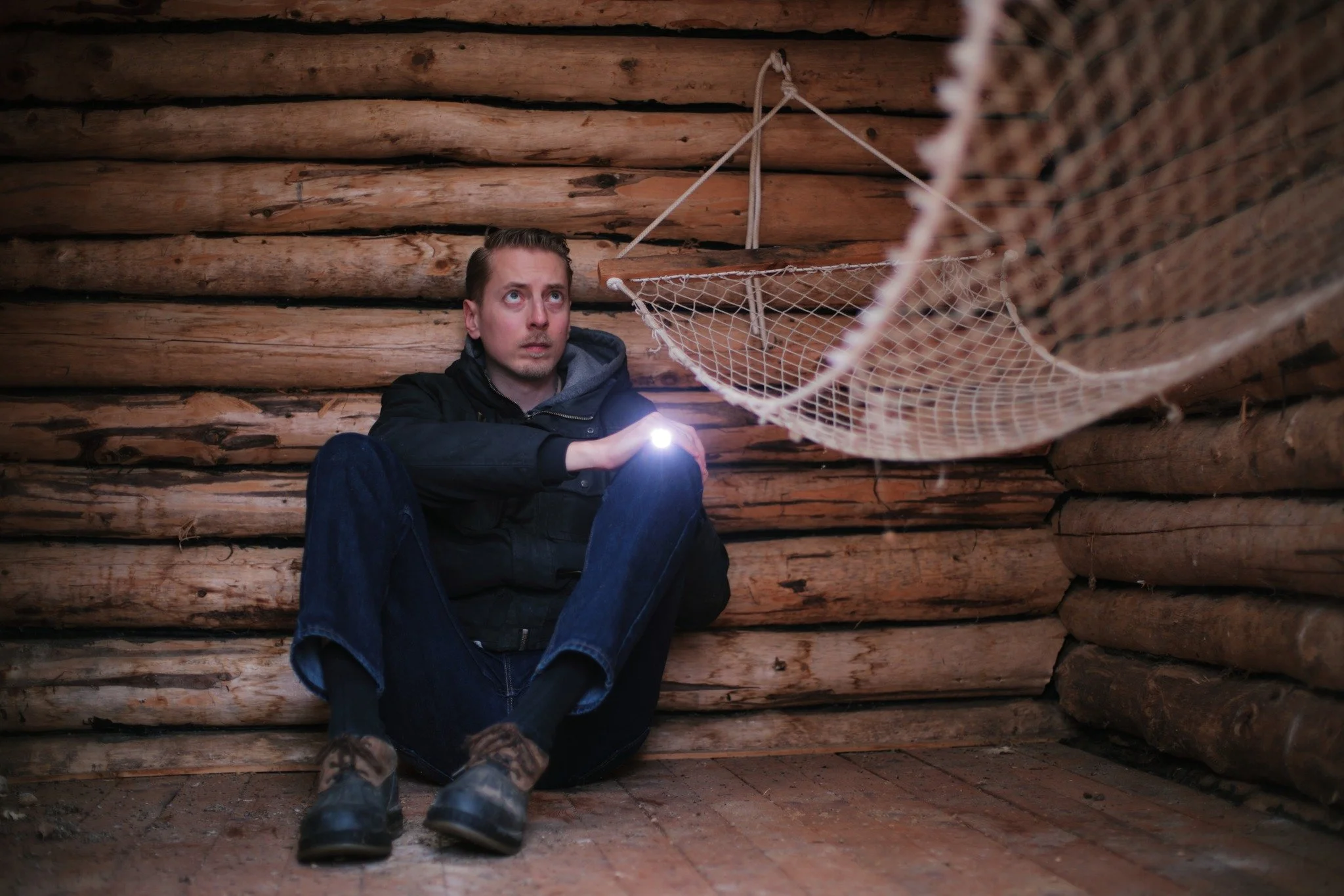 ONE LESS A HOME &mdash;&mdash; Shelter when the wind gets rough, don't mind the musty smell. In a space too small to stretch out straight; four walls found on the shoulder of a seabound stream. I feel the fever that comes with cabins, but those I pas