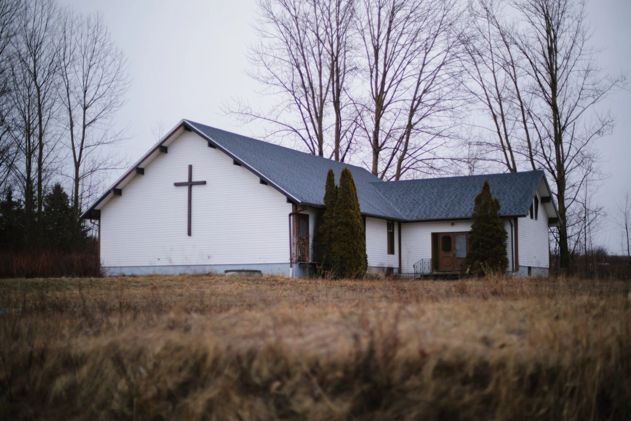 BEING EMPTY &mdash;&mdash; The former Valley Cornerstone Assembly has taken a slow and sleepy beating since being sold off in 2016. A decade later, and still no signs of life. When it comes to former public spaces, the greatest barrier to repurposing