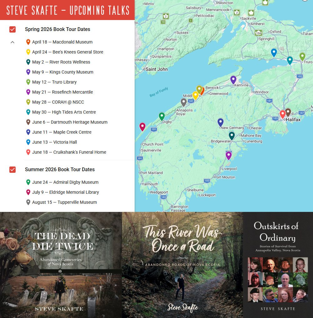 Launch tour for my upcoming book: "Outskirts of Ordinary". Details for each of my upcoming talks down below. Spring is fully booked, but I've still got openings in early summer! Drop a message if you're interested in hosting me.

April 18 (