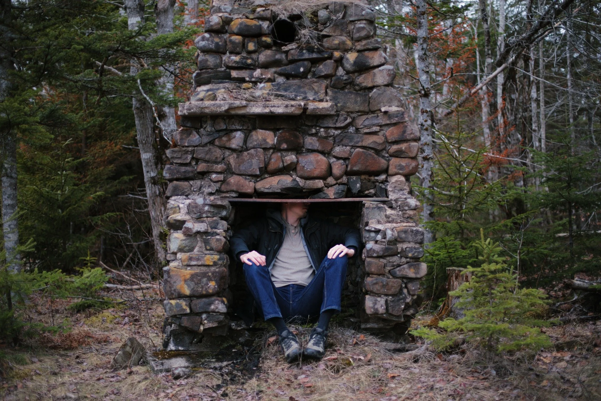 TO NEVER LIVE &mdash;&mdash; I've been thinking a lot about fire lately. Last summer, two months of the deepest drought in recorded history hit Annapolis Valley, and wild flames found their way through a lot of woods like these. This area was saved a